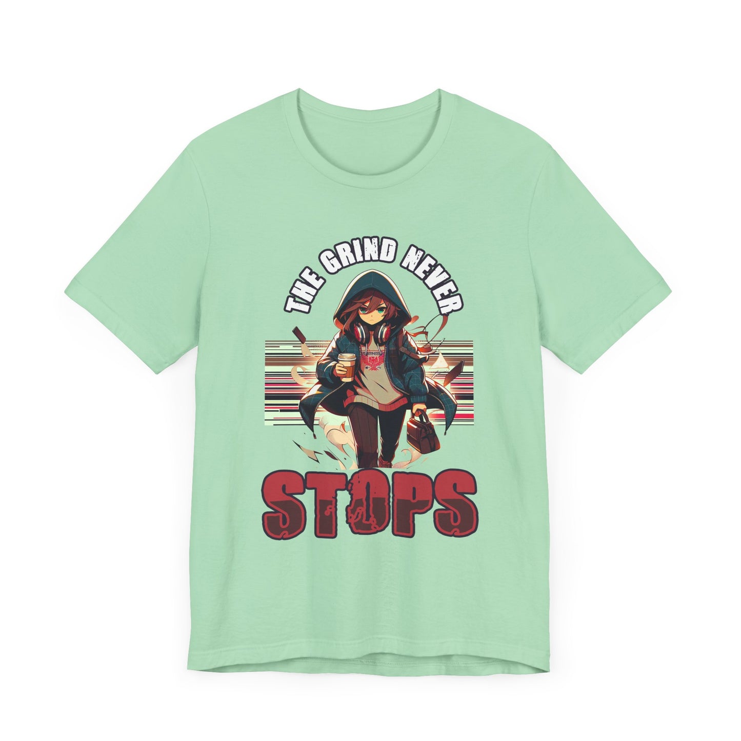 The Grind Never Stops | Hustle & Motivation T-Shirt