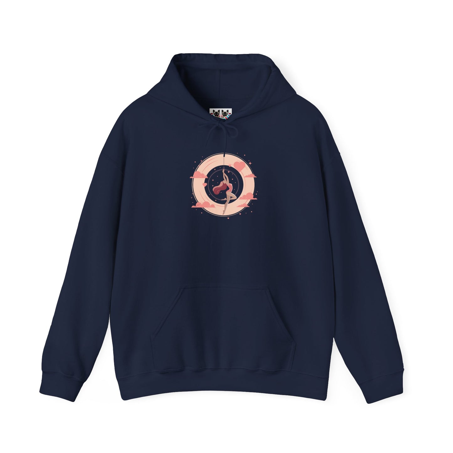 Aerial Hoop Aerialist - Elegant & Artistic Dancer Hoodie