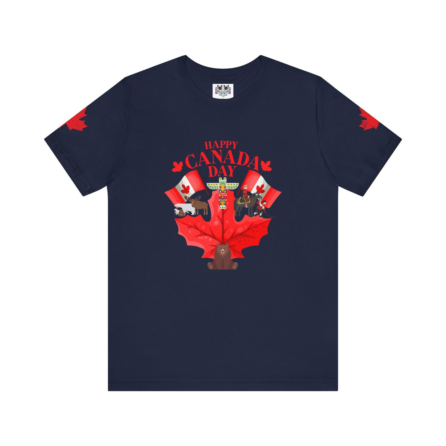 Happy Canada Day Maple Celebration T-Shirt