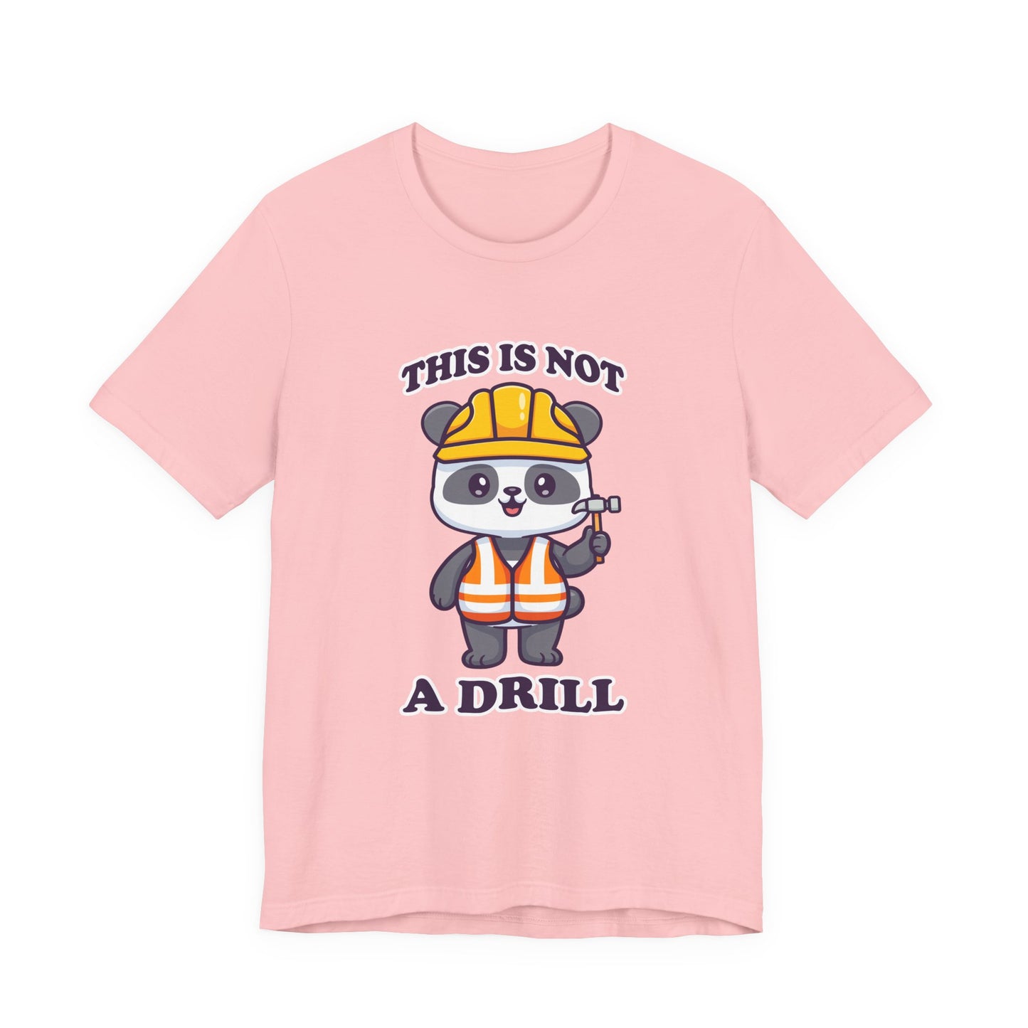 This Is Not a Drill T-Shirt – Cute Puppy Construction Worker Graphic Tee