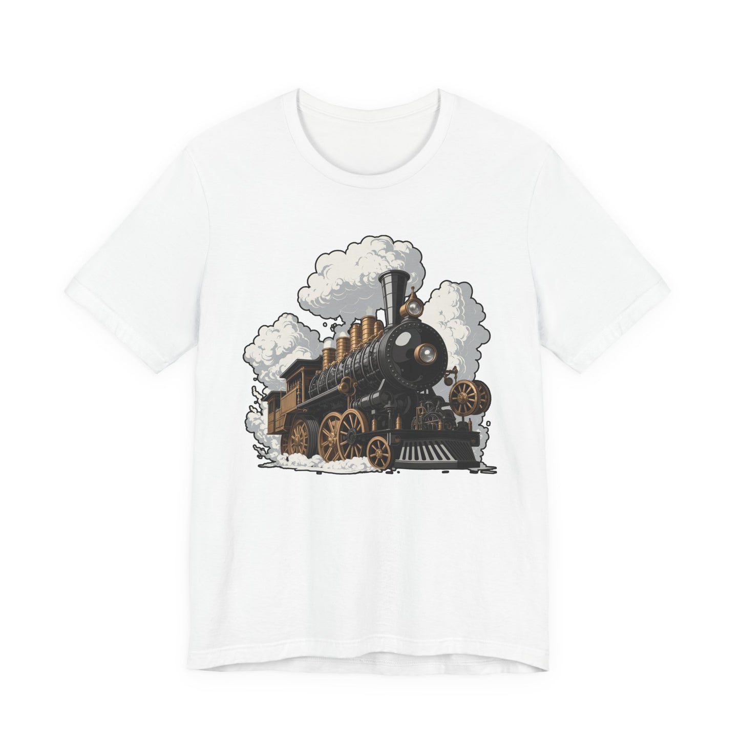 Steam locomotives Steam Power Changed Everything Tshirt – Historic Steam Train Graphic
