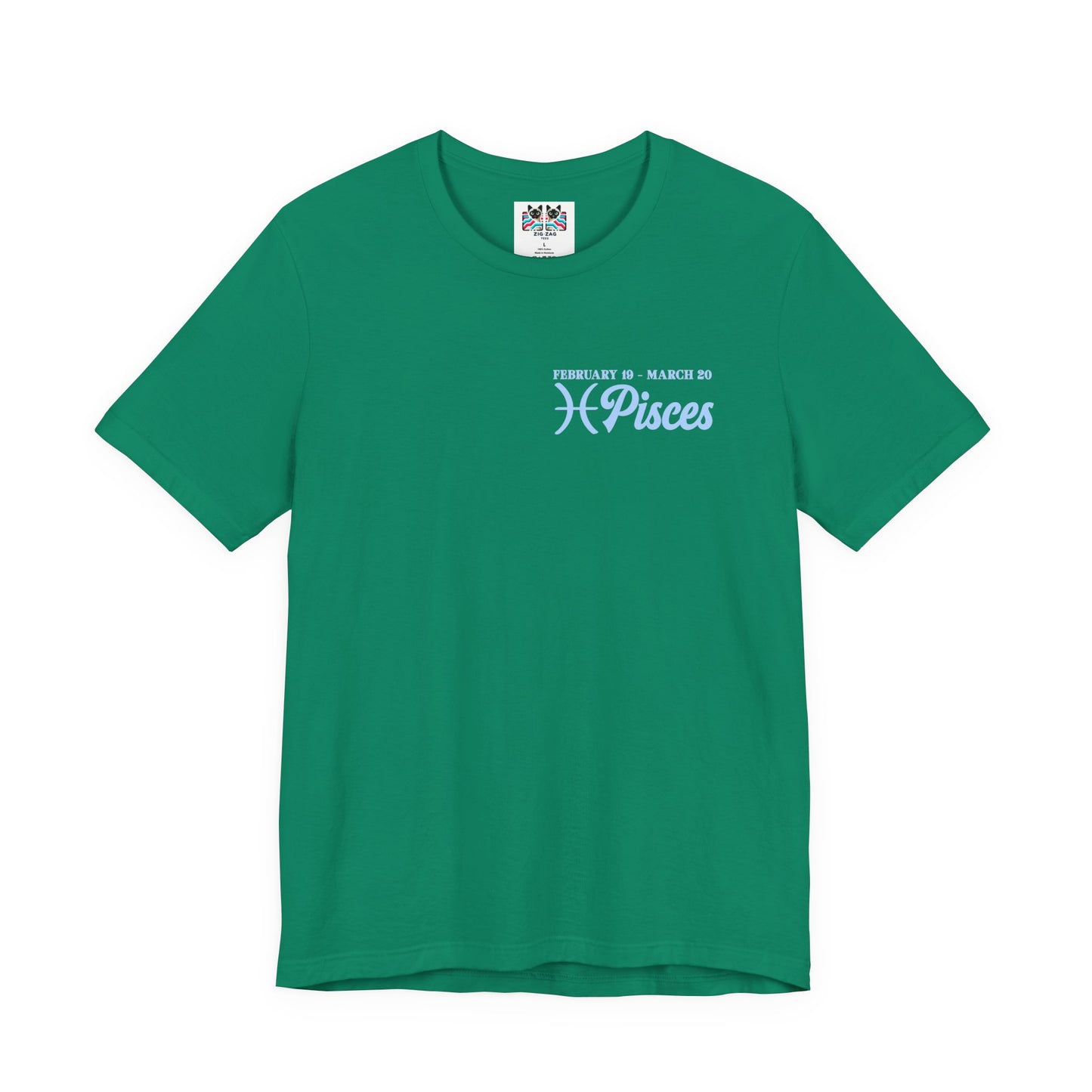 Pisces Kindness Is the Way T-Shirt – Zodiac Wheel Edition