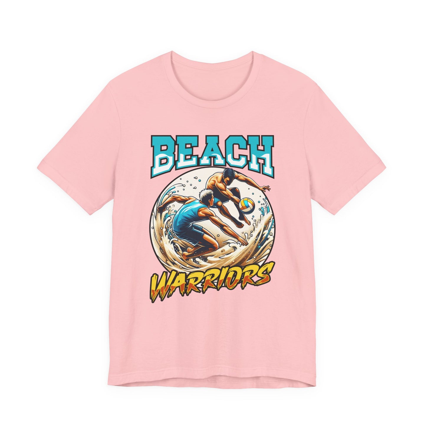 Beach Warriors – Sand Court Battle Beach Ball Graphic T-Shirt
