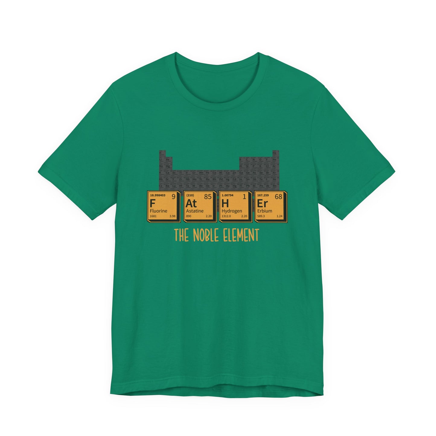 Funny Periodic Table T-Shirt – F At H Ar The Nobel Element Science Pun Tee