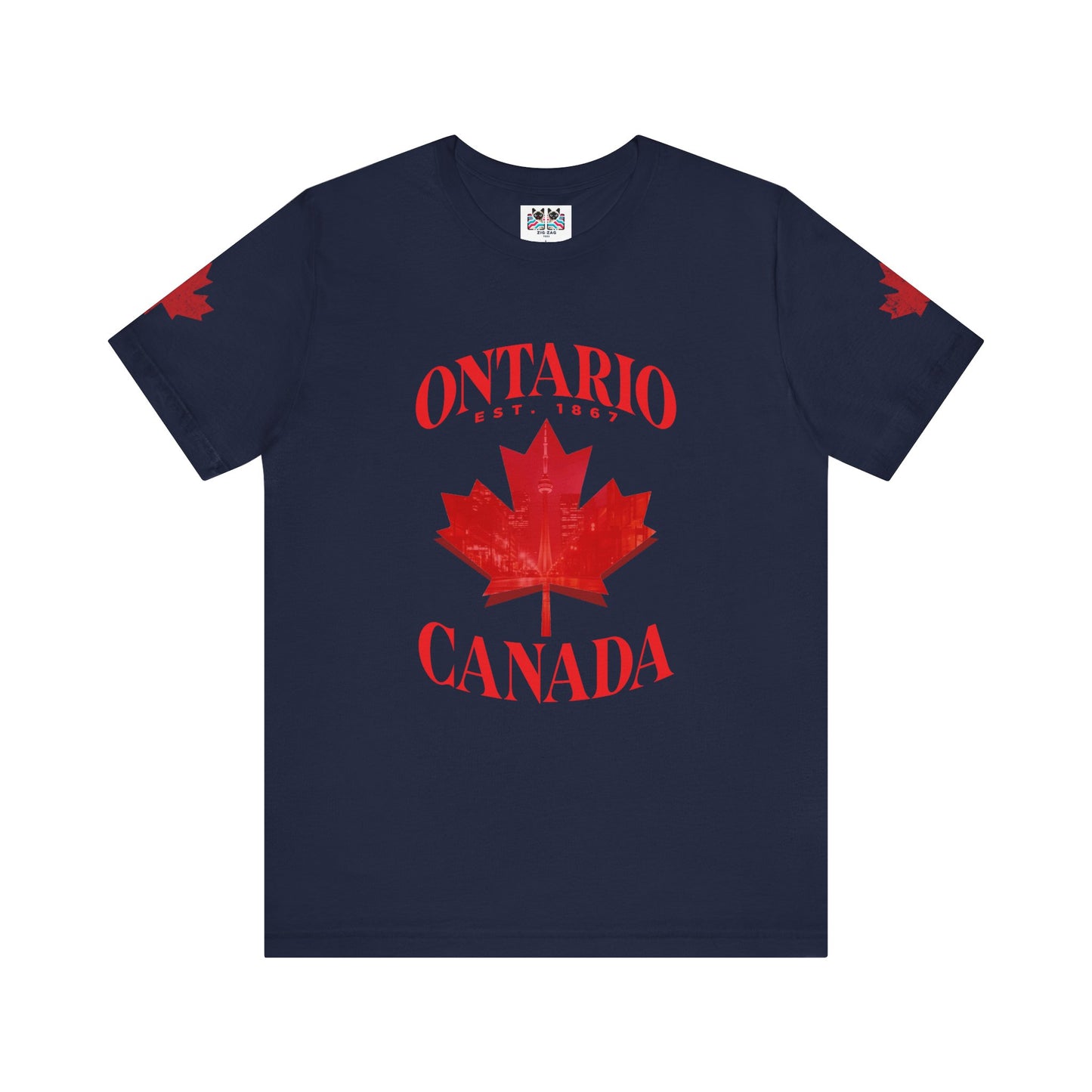 Ontario Skyline Maple Leaf T-Shirt