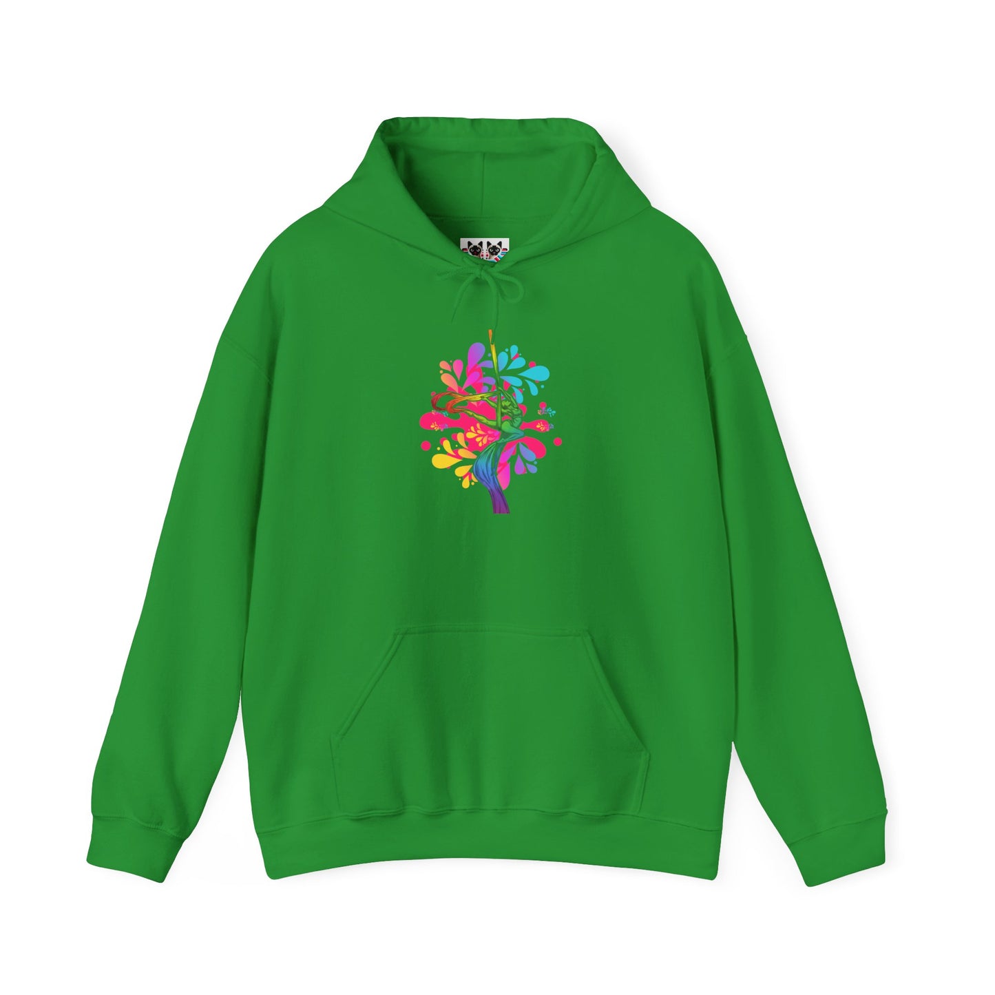 Aerialist Silks Rainbow - Colorful Circus & Dance Hoodie