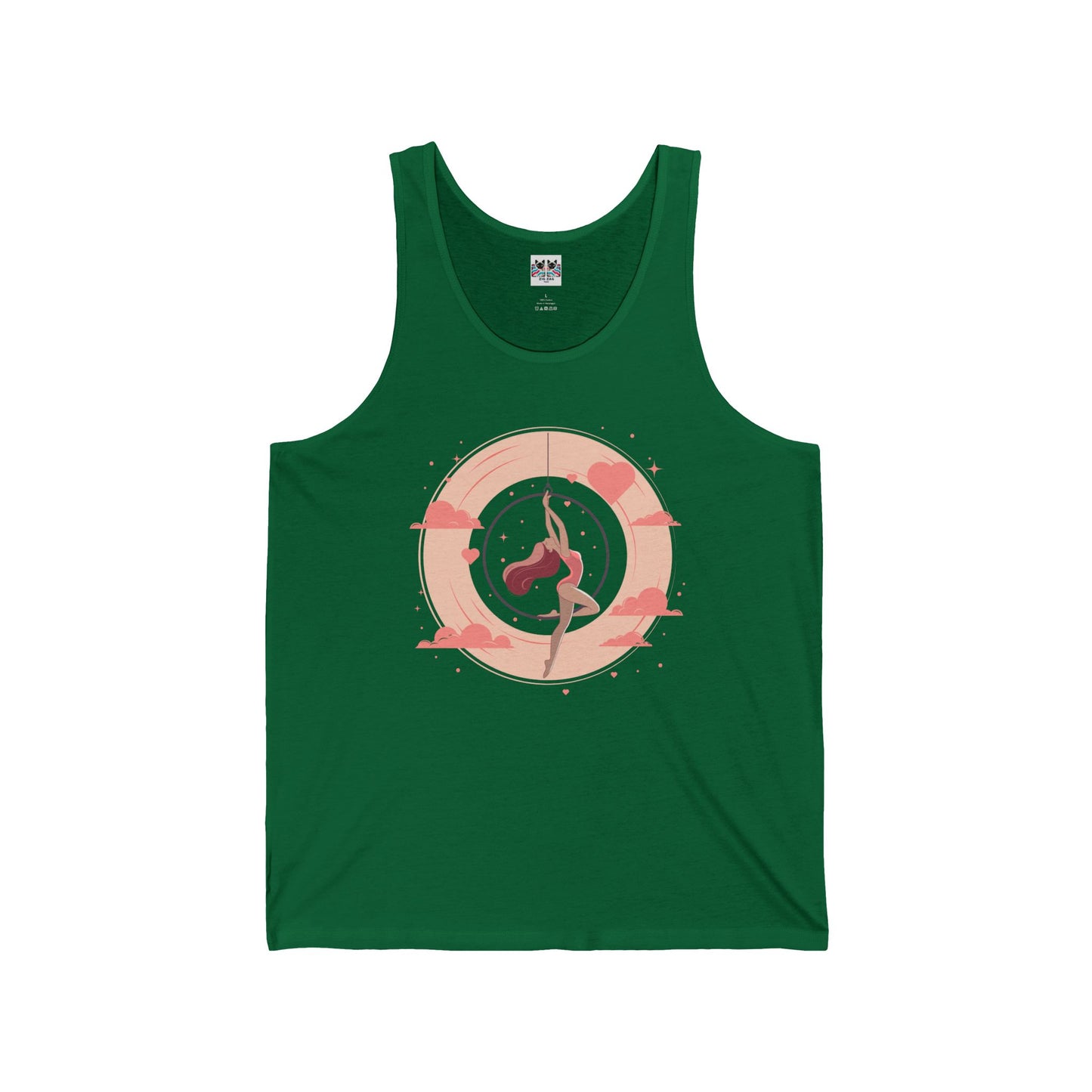 Aerial Hoop Aerialist - Elegant & Artistic Dancer Tank Top