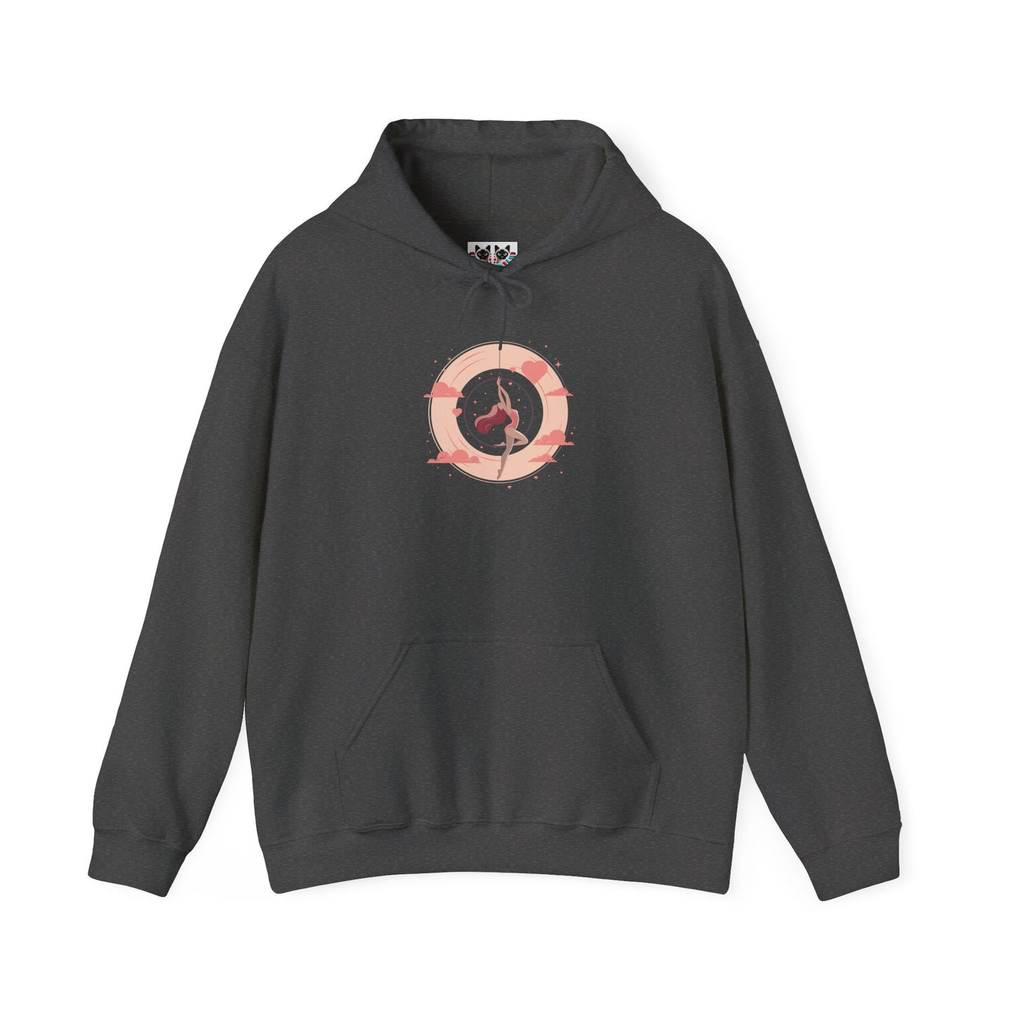 Aerial Hoop Aerialist - Elegant & Artistic Dancer Hoodie