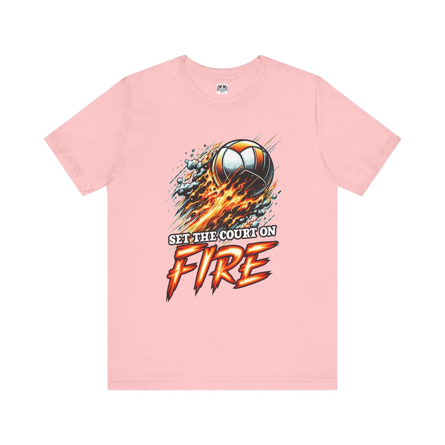 Volleyball Flames T-Shirt