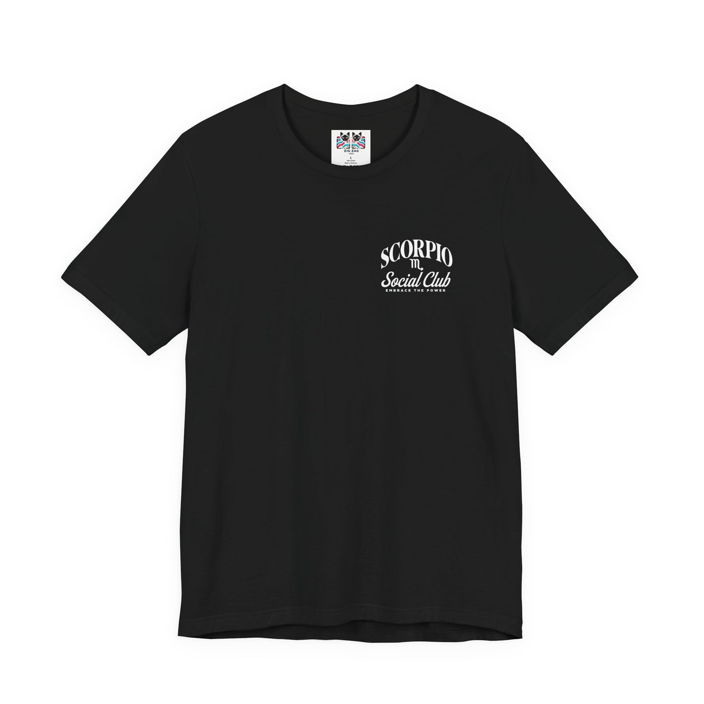 Scorpio Social Club T-Shirt – Scorpion with Zodiac Constellation Graphic