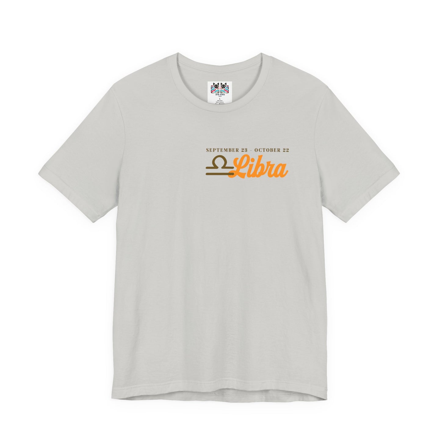 Libra Zodiac T-Shirt – Peace Is My Greatest Treasure Zodiac Wheel