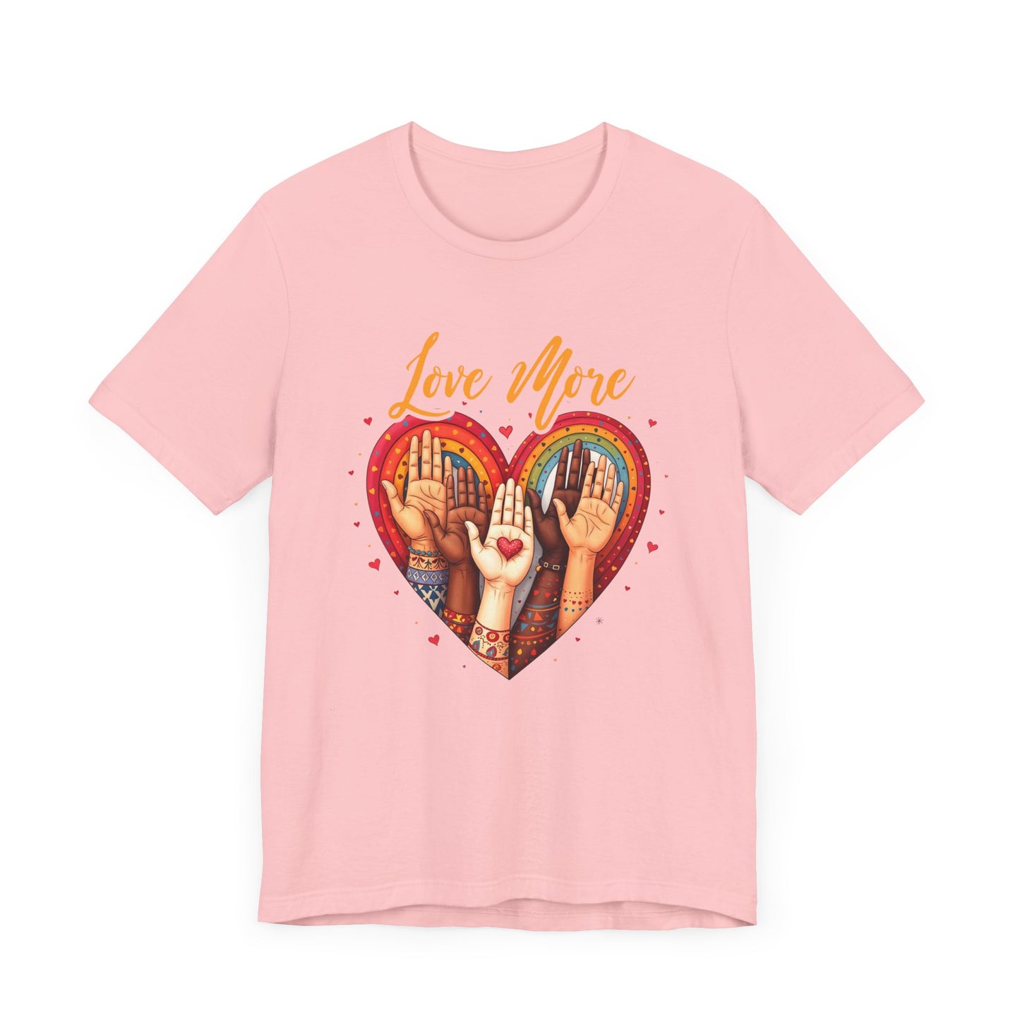 More Love Less Labels Shirt Equality Awareness Graphic Tee Encouraging Acceptance and Identity Beyond Boxes for All People Everywhere