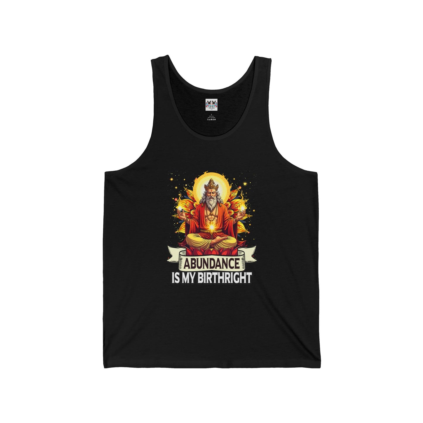 Abundance Is My Birthright - Spiritual Wealth Tank Top