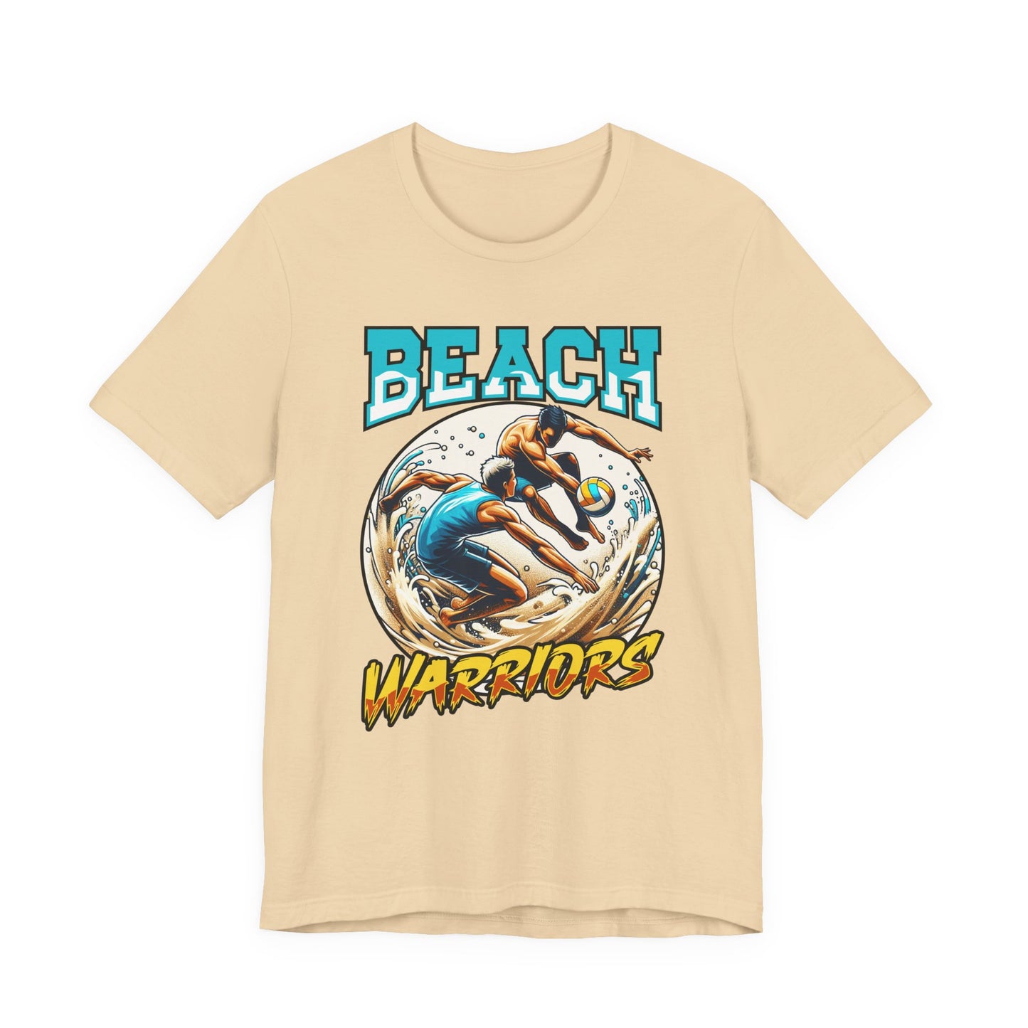Beach Warriors – Sand Court Battle Beach Ball Graphic T-Shirt