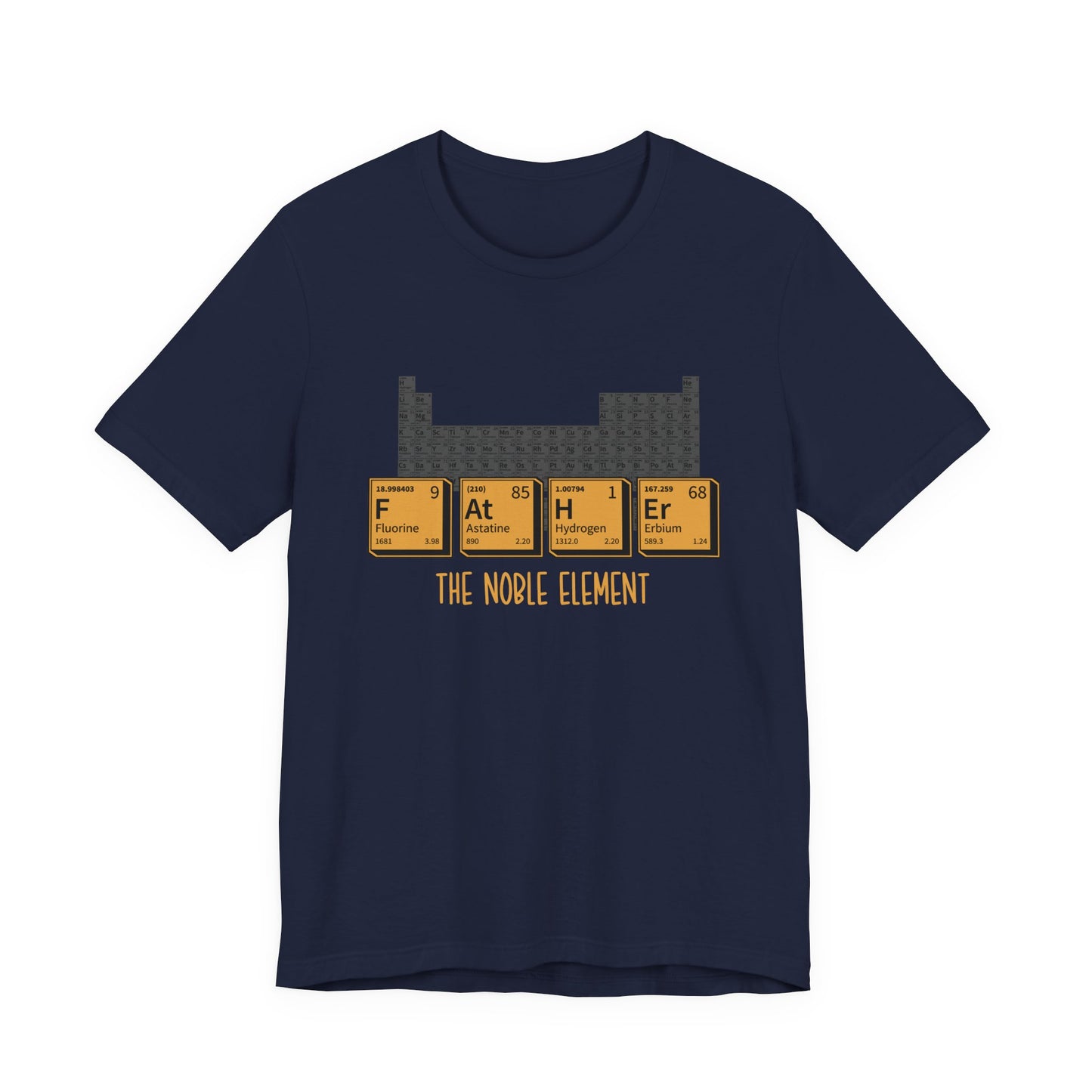 Funny Periodic Table T-Shirt – F At H Ar The Nobel Element Science Pun Tee