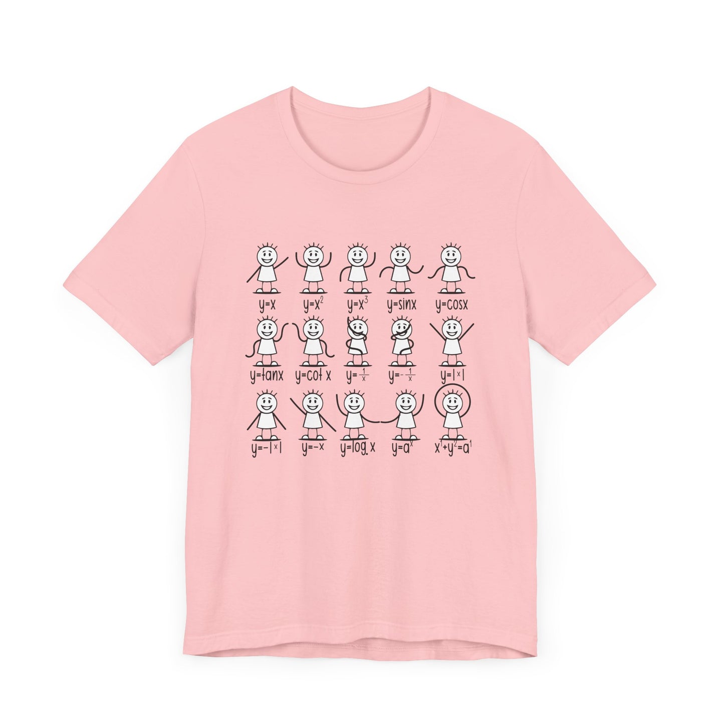 Trigonometry in Action Shirt – Stick Figure Math Humor