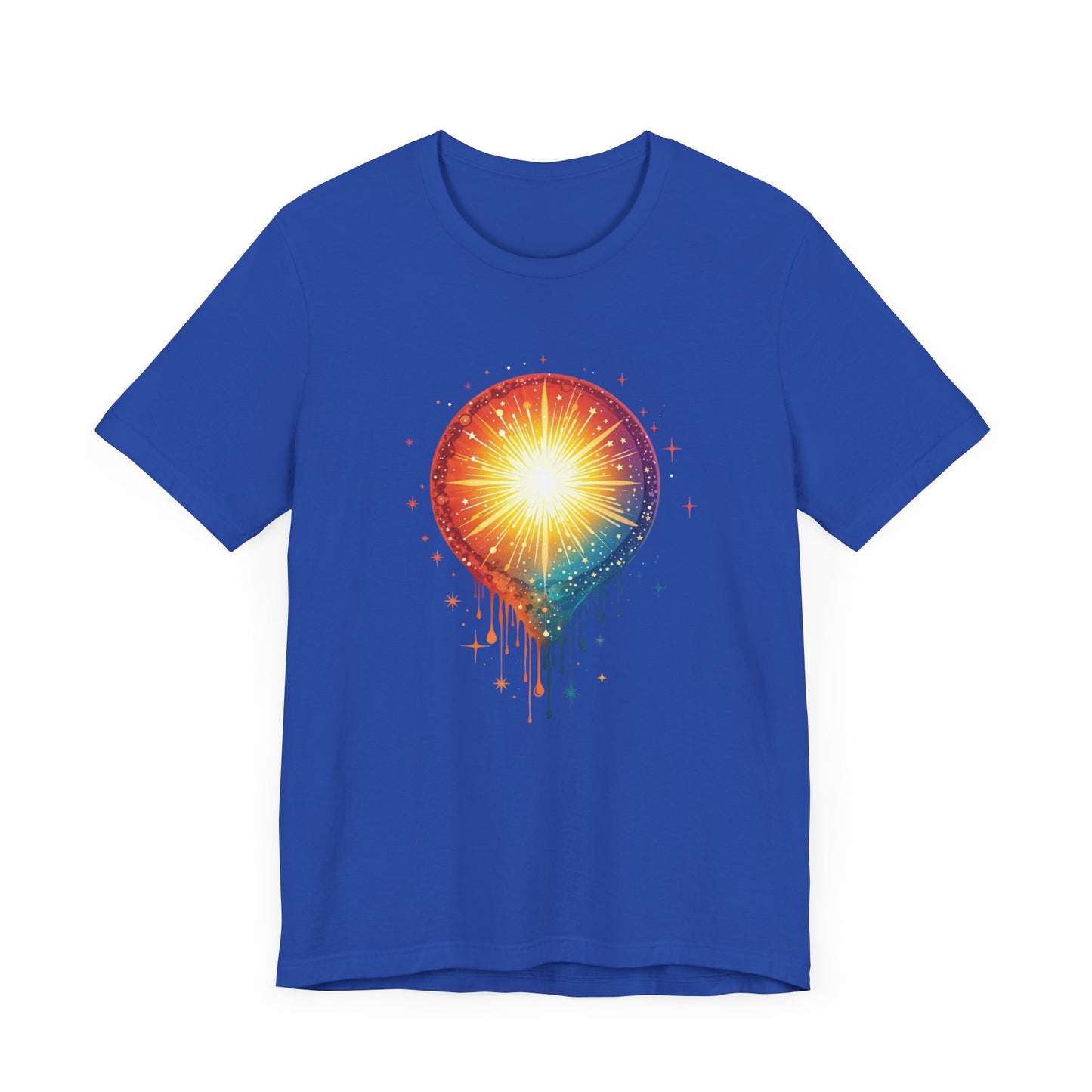 Colorful Aura Drip – Vibrant Spiritual Energy Graphic T-Shirt