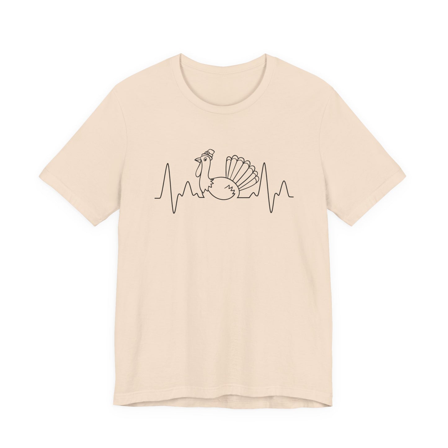 Heartbeat Turkey Graphic T-Shirt