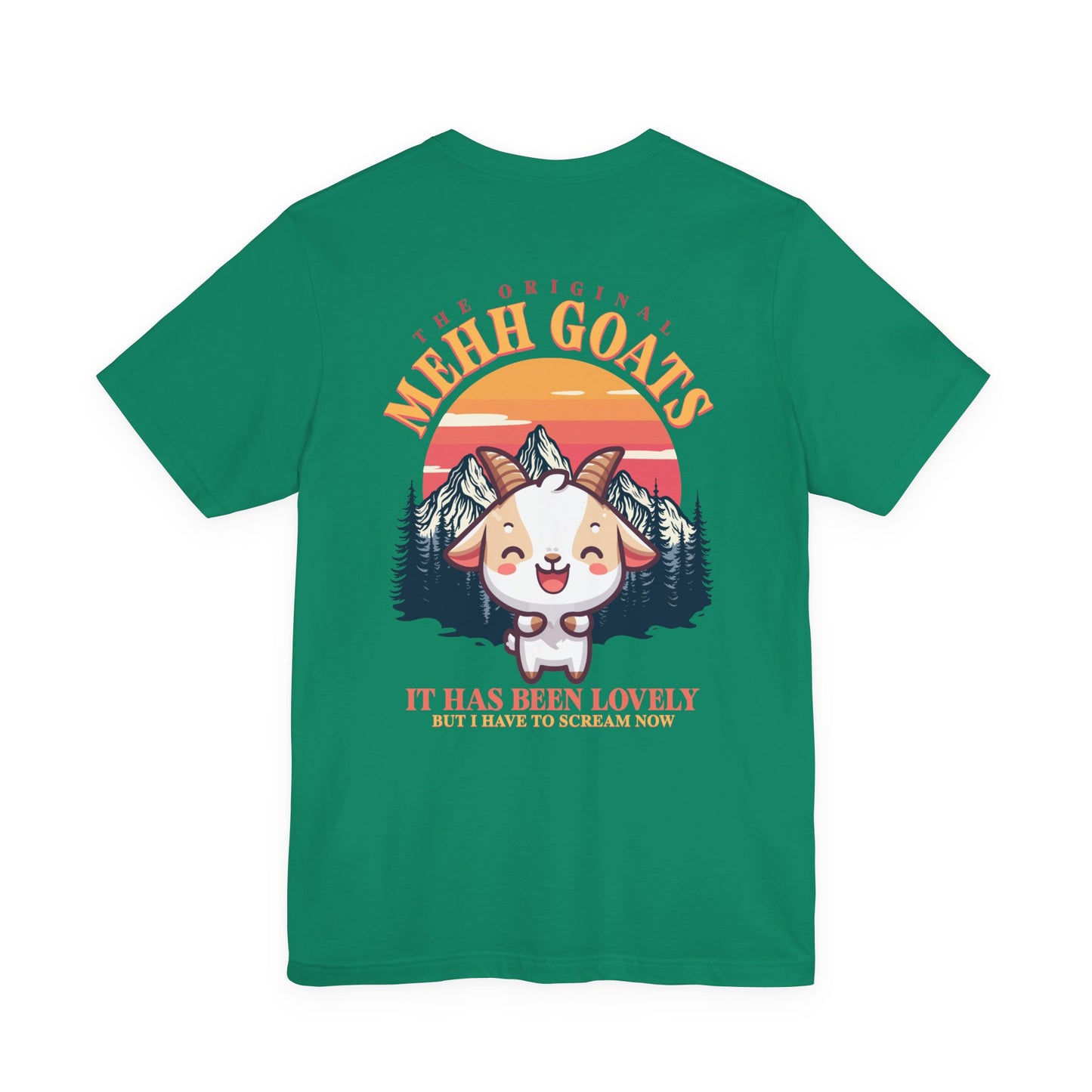 The Original MEHH GOATS Happy Laughing Goat T-Shirt