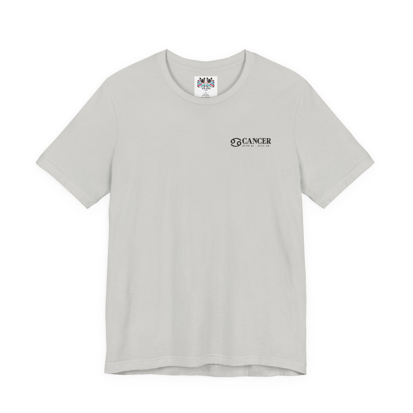 Cancer Zodiac T-Shirt – Sensitive Inside, Strong Outside with Water Element