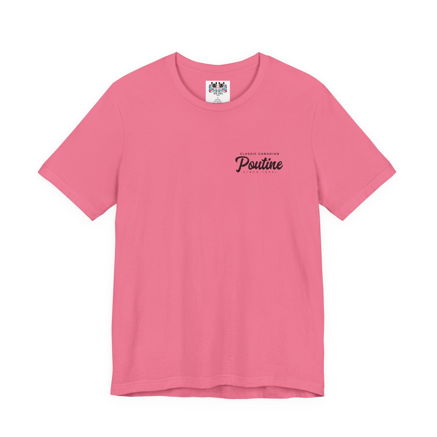 Classic Canadian Poutine T-Shirt – Featuring Traditional Ingredients & Origin Story