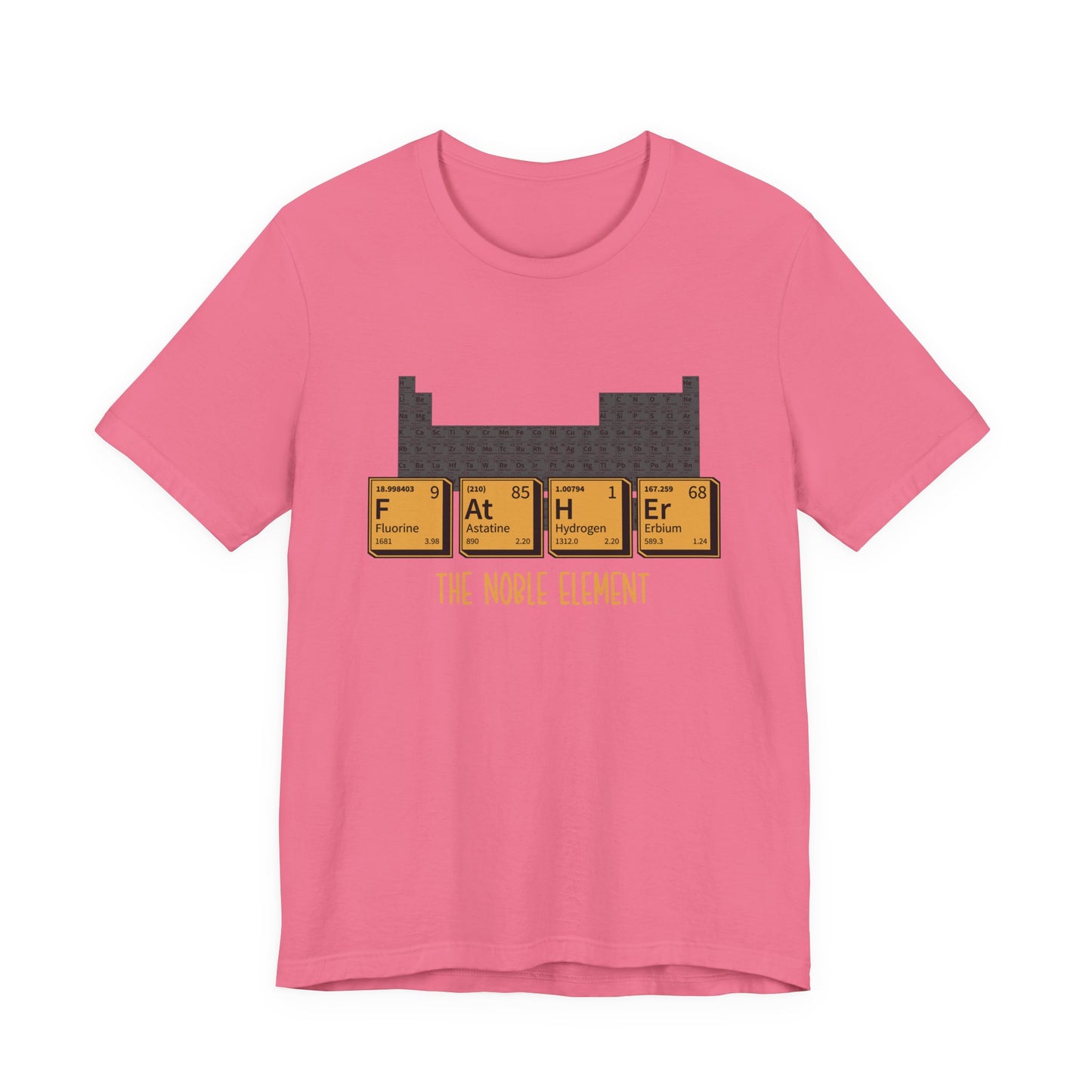 Funny Periodic Table T-Shirt – F At H Ar The Nobel Element Science Pun Tee