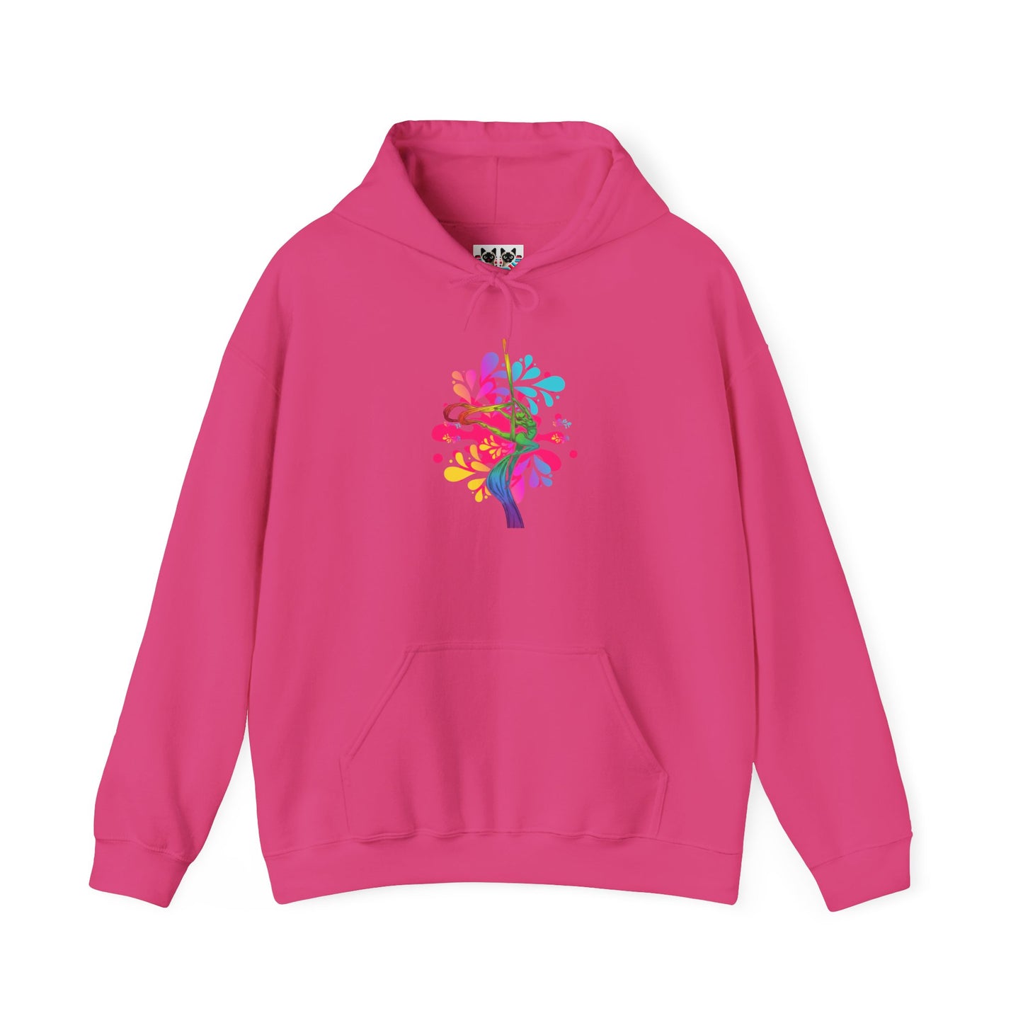 Aerialist Silks Rainbow - Colorful Circus & Dance Hoodie