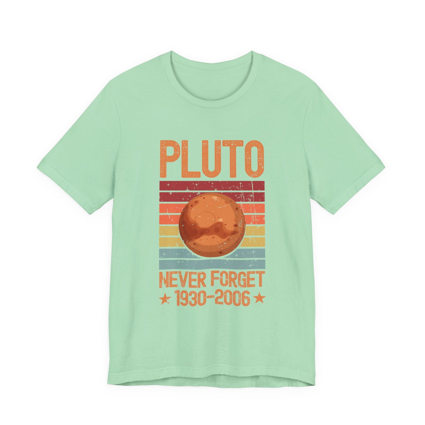 Pluto Never Forget 1930–2006 T-Shirt – Retro Space Science Planet Tee
