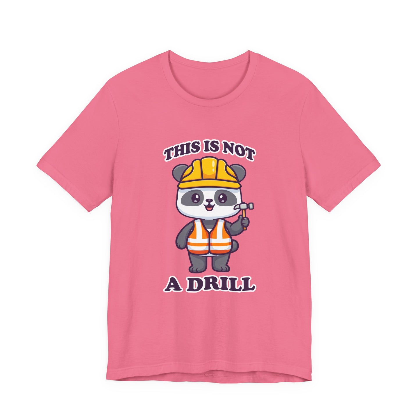 This Is Not a Drill T-Shirt – Cute Puppy Construction Worker Graphic Tee