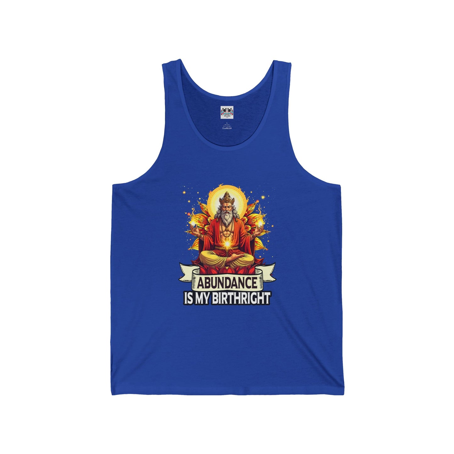 Abundance Is My Birthright - Spiritual Wealth Tank Top