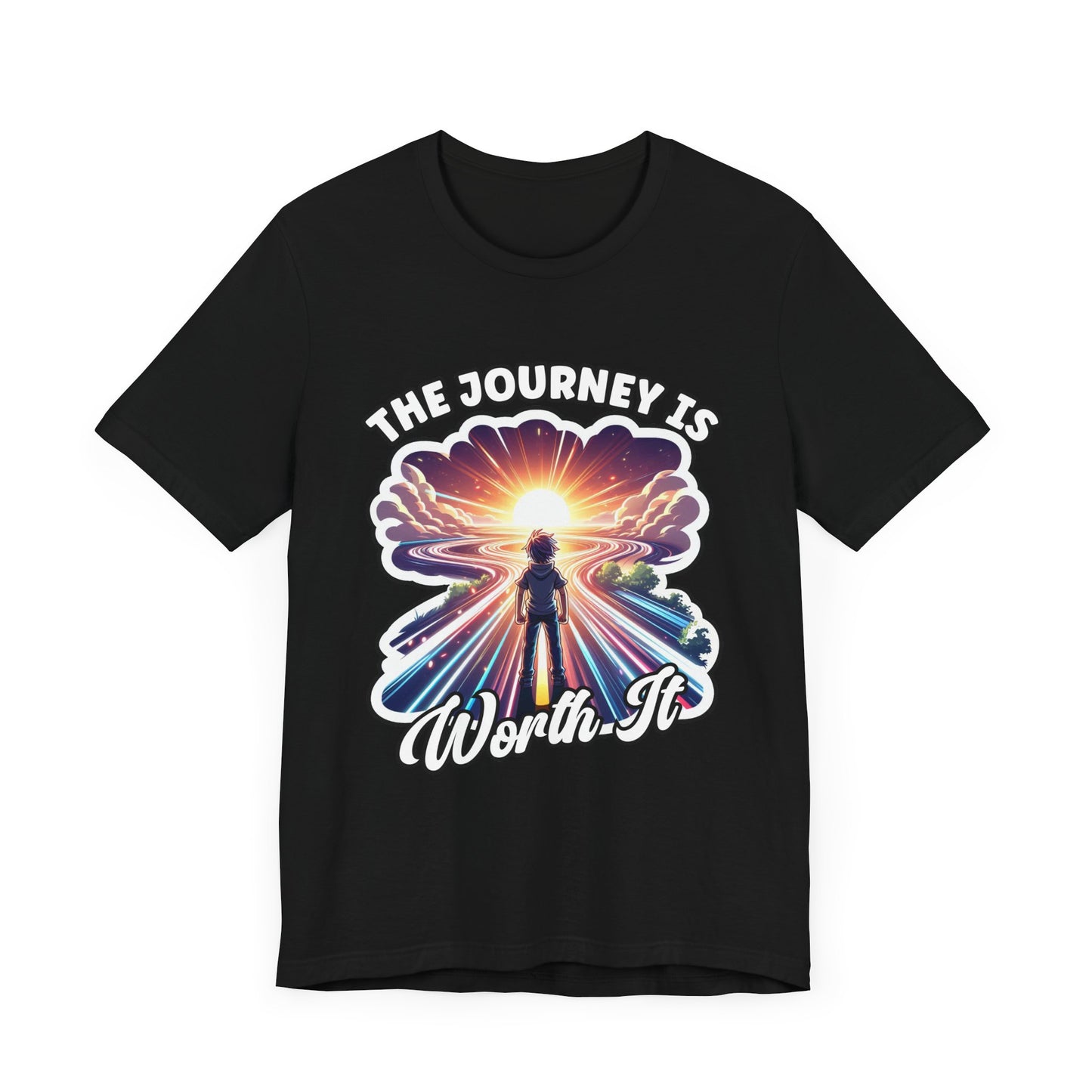 The Journey Is Worth It | Inspirational Adventure & Motivation T-Shirt