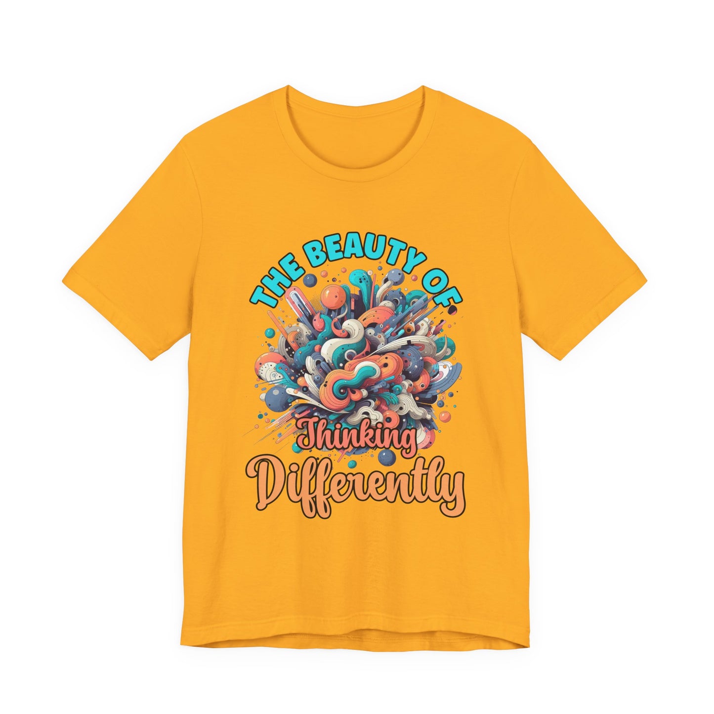 The Beauty of Thinking Differently Tshirt – Abstract Thinking Graphic