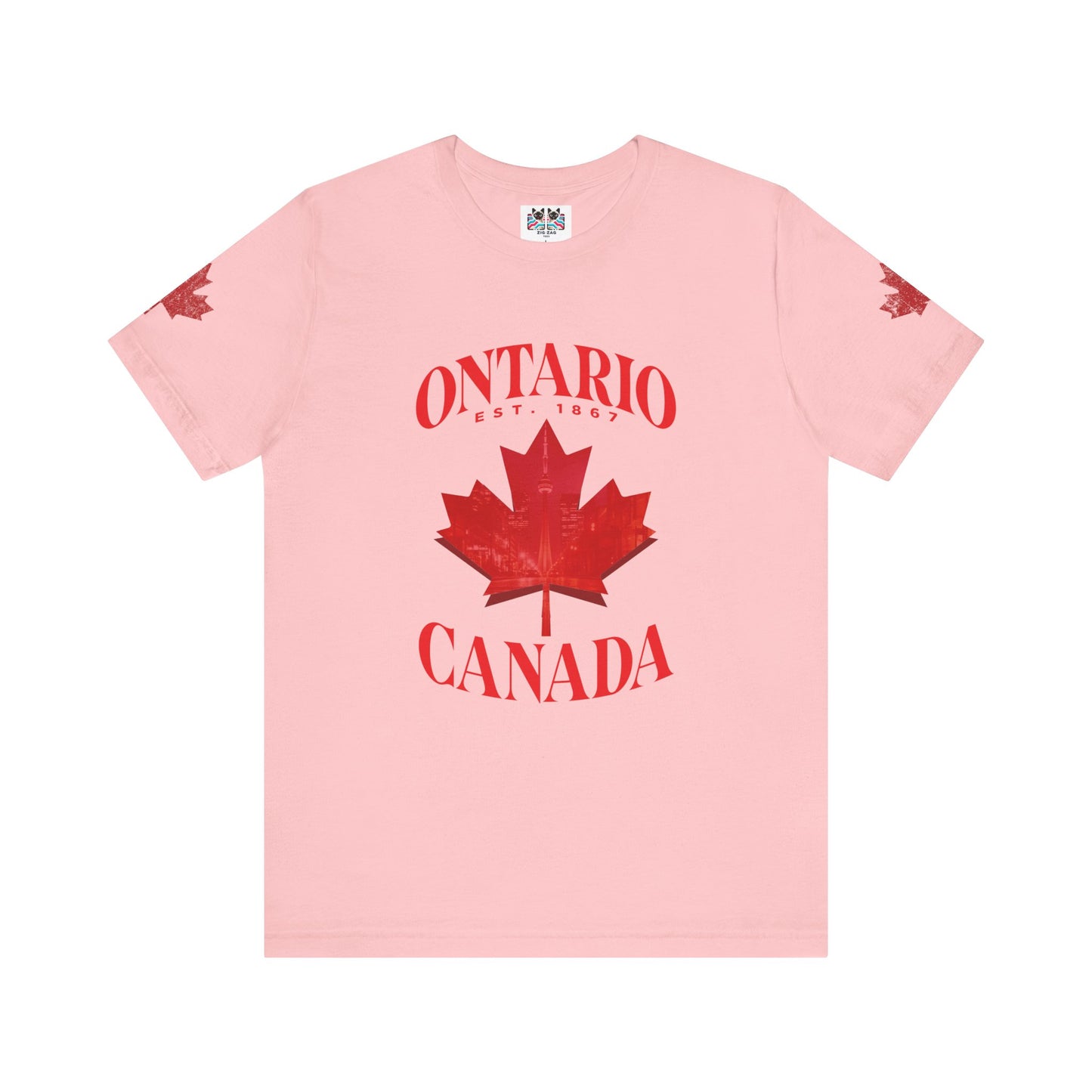 Ontario Skyline Maple Leaf T-Shirt