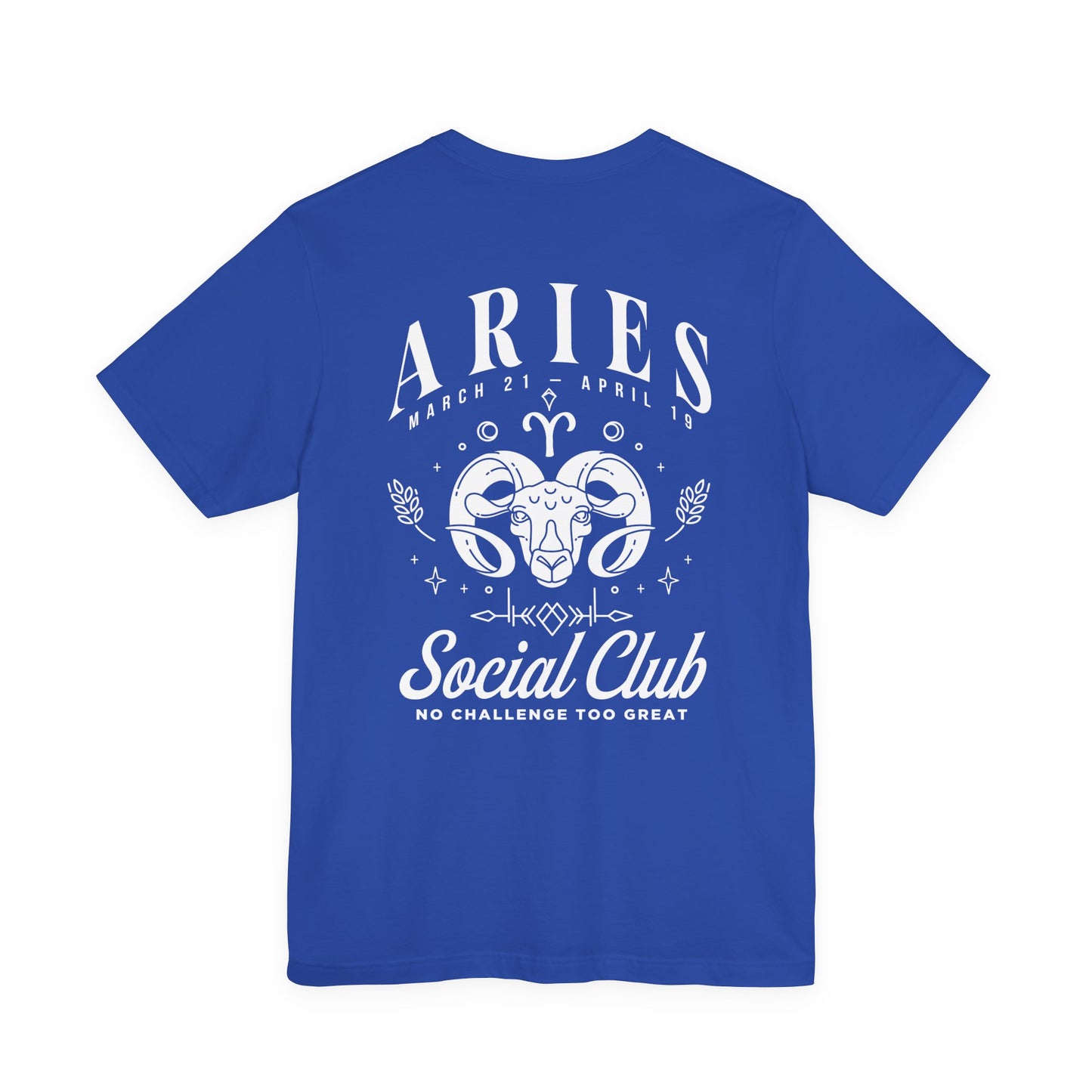Aries Social Club T-Shirt – No Challenge Too Great