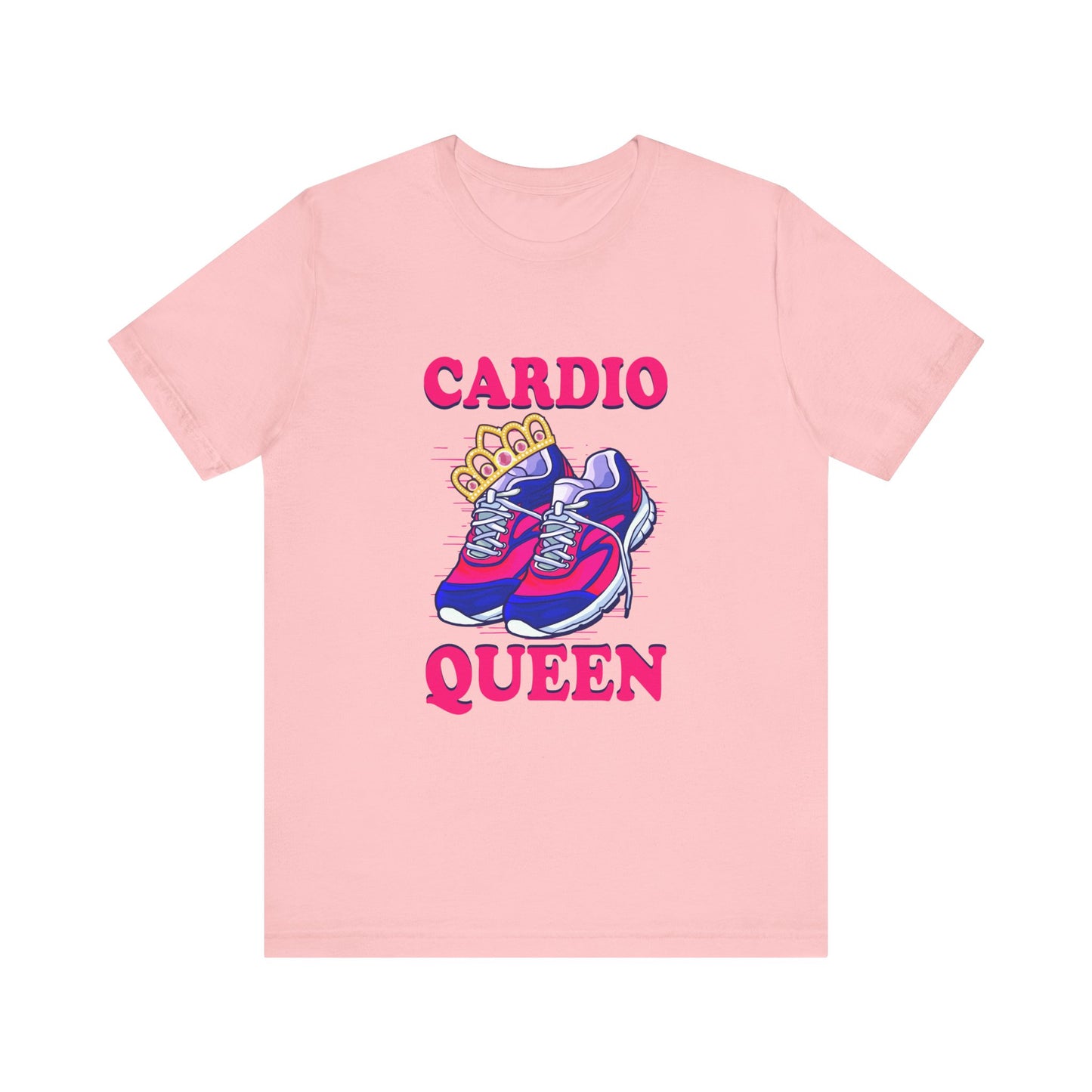 Cardio Queen Shirt, Funny Gym Tee, Fitness Lover Shirt, Workout Queen Top, Exercise Motivation Shirt, Gym Life Tee, Cardio Gift