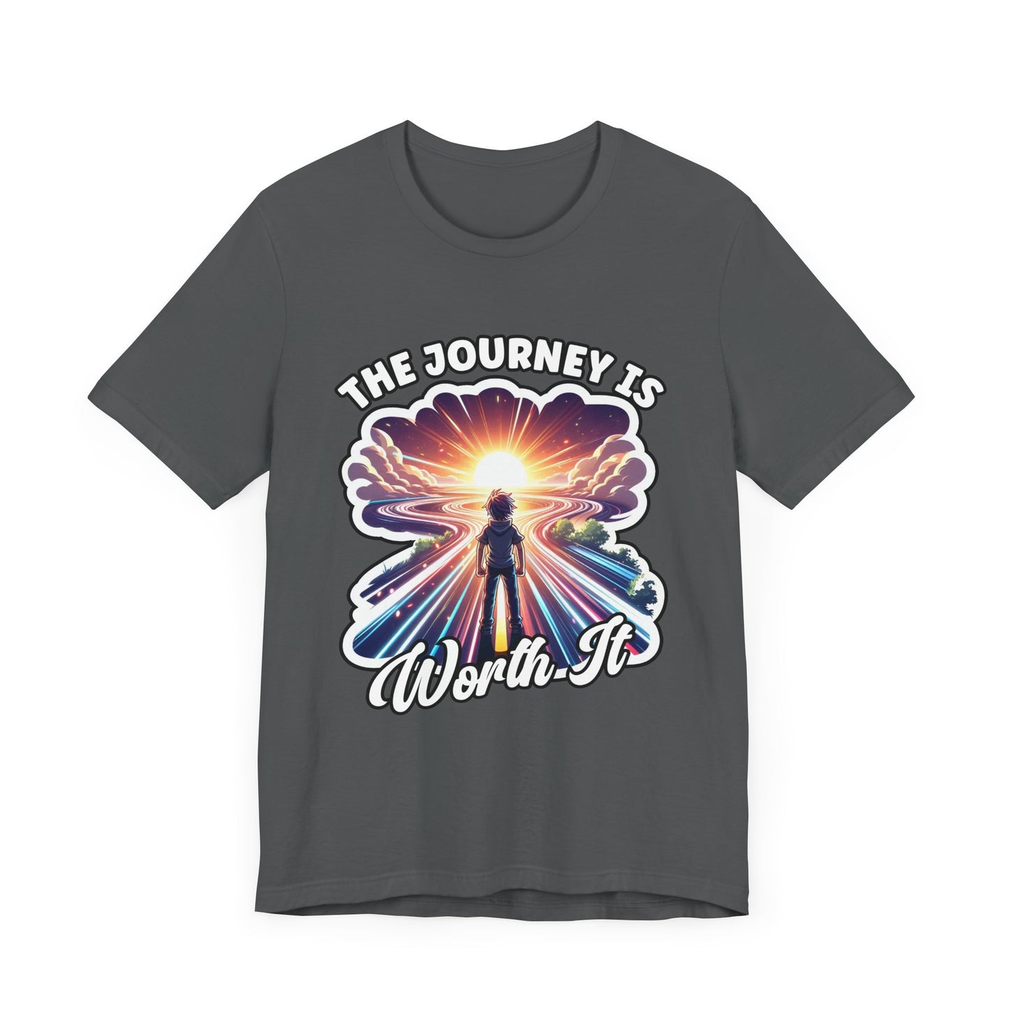The Journey Is Worth It | Inspirational Adventure & Motivation T-Shirt