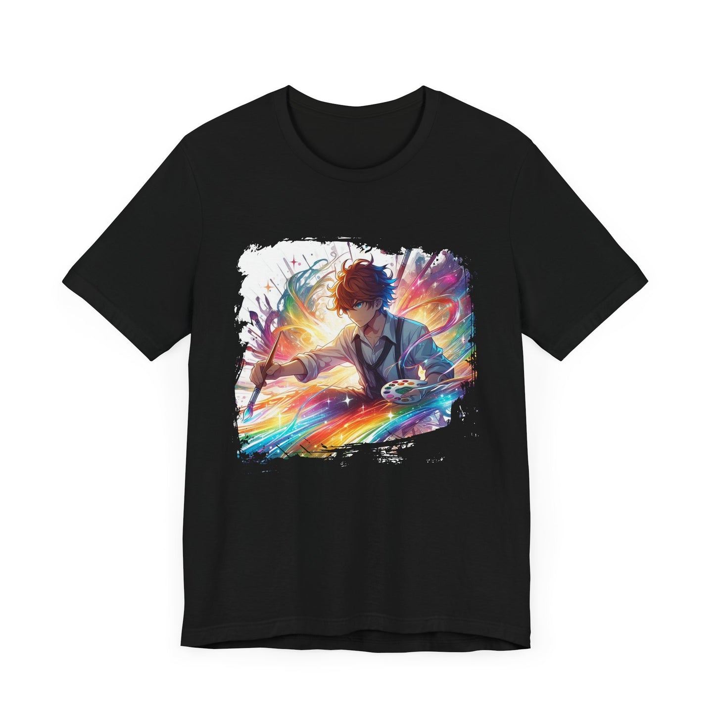 I Am The Creator Of My Destiny Shirt, Bold Painter Manifestation Tee, Artistic Power Graphic T Shirt, Spiritual Anime Apparel, Self Expression Top