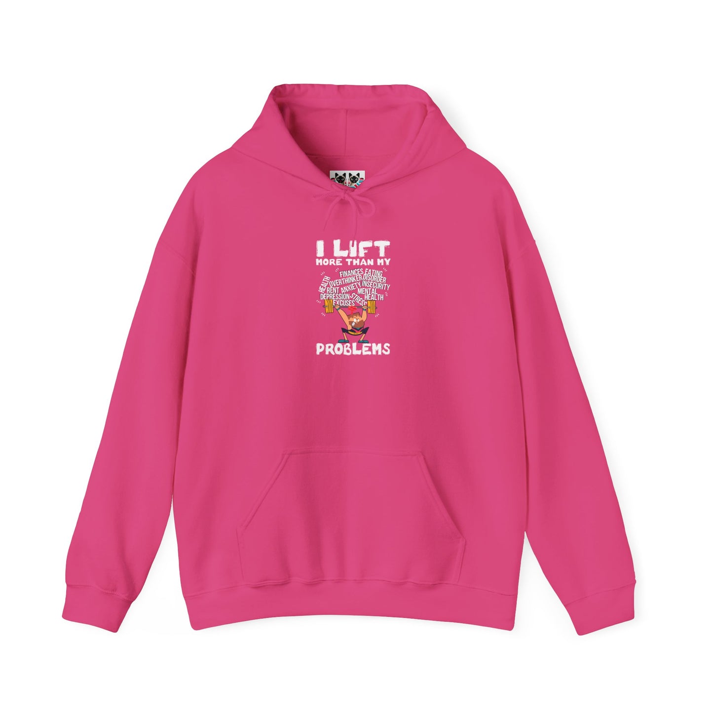I Lift More Than My Problems - Motivational Weightlifting Hoodie