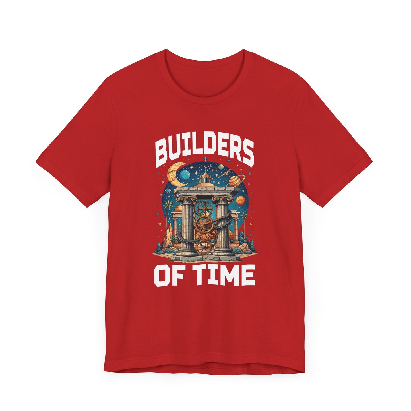 The Builders of Time Tee, Historical Achievement Shirt, Ancient Engineer Graphic, Civilization Creators Top, Legacy Gift