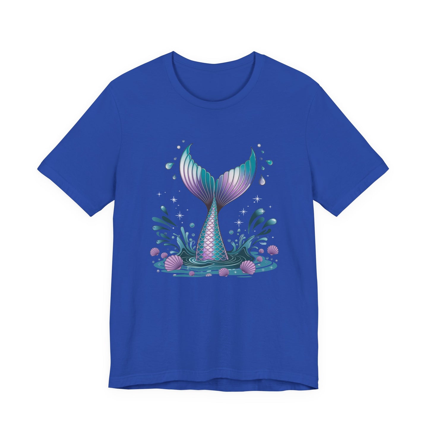 Mermaid Energy – Diving Mermaid Hip to Tail Graphic T-Shirt