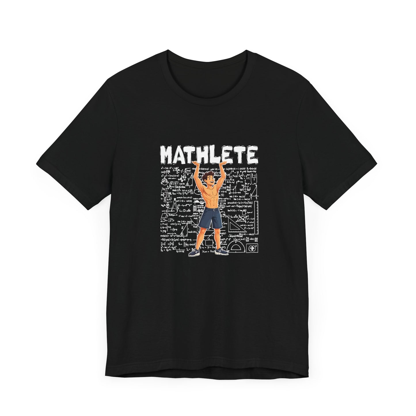Mathlete Math and Fitness Shirt – Workout Geek Humor