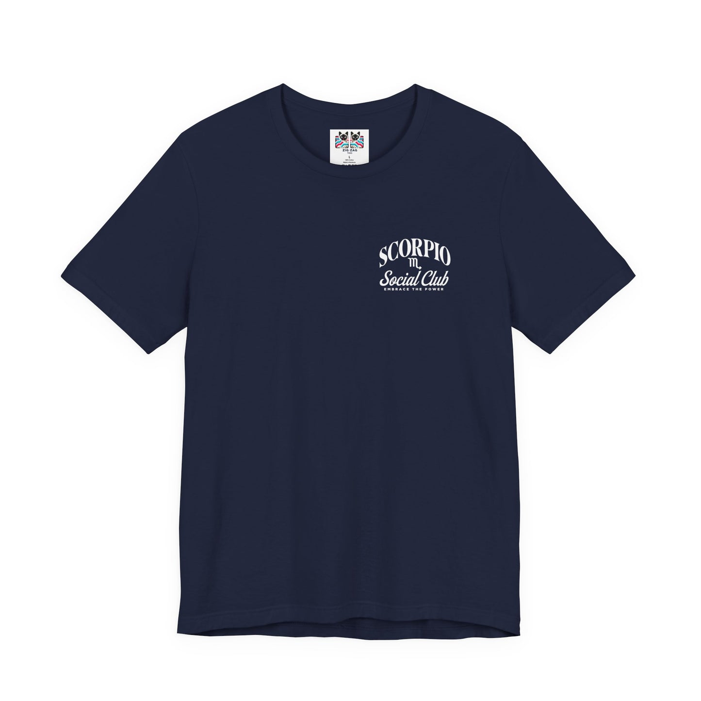 Scorpio Social Club T-Shirt – Scorpion with Zodiac Constellation Graphic
