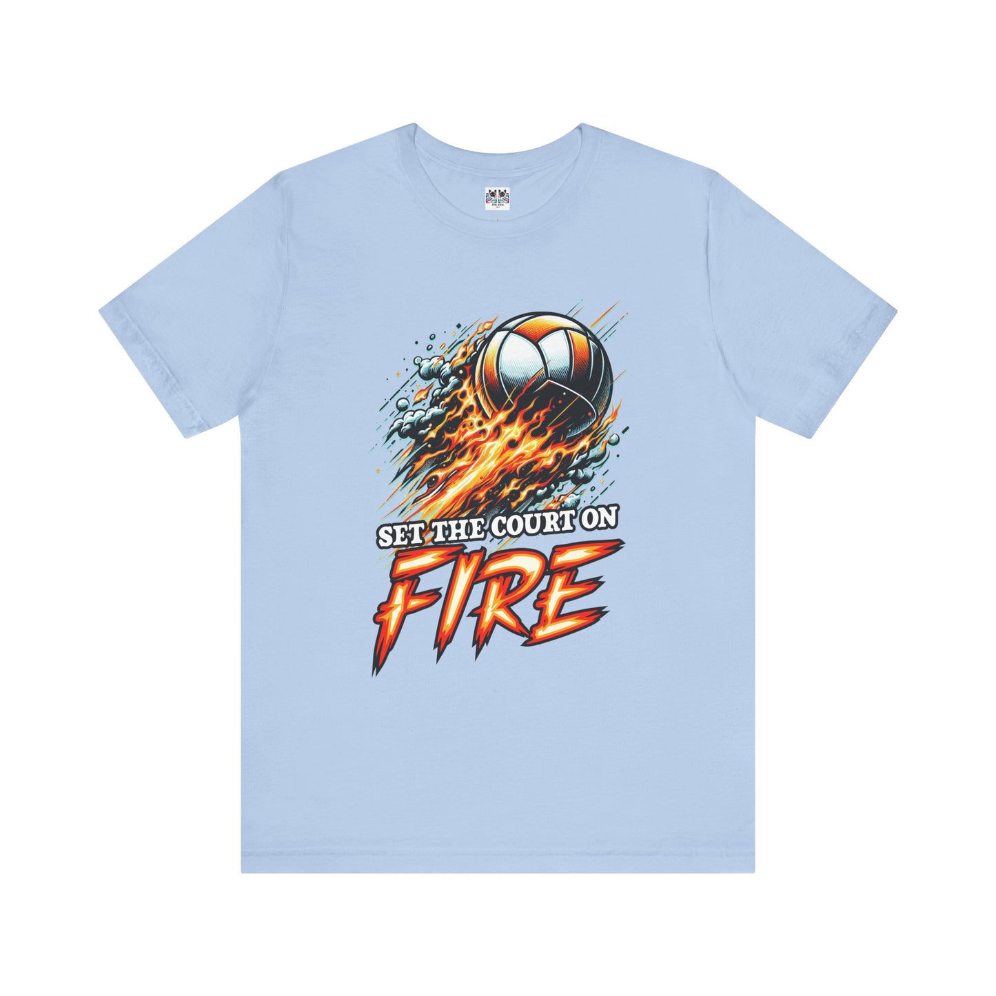 Volleyball Flames T-Shirt