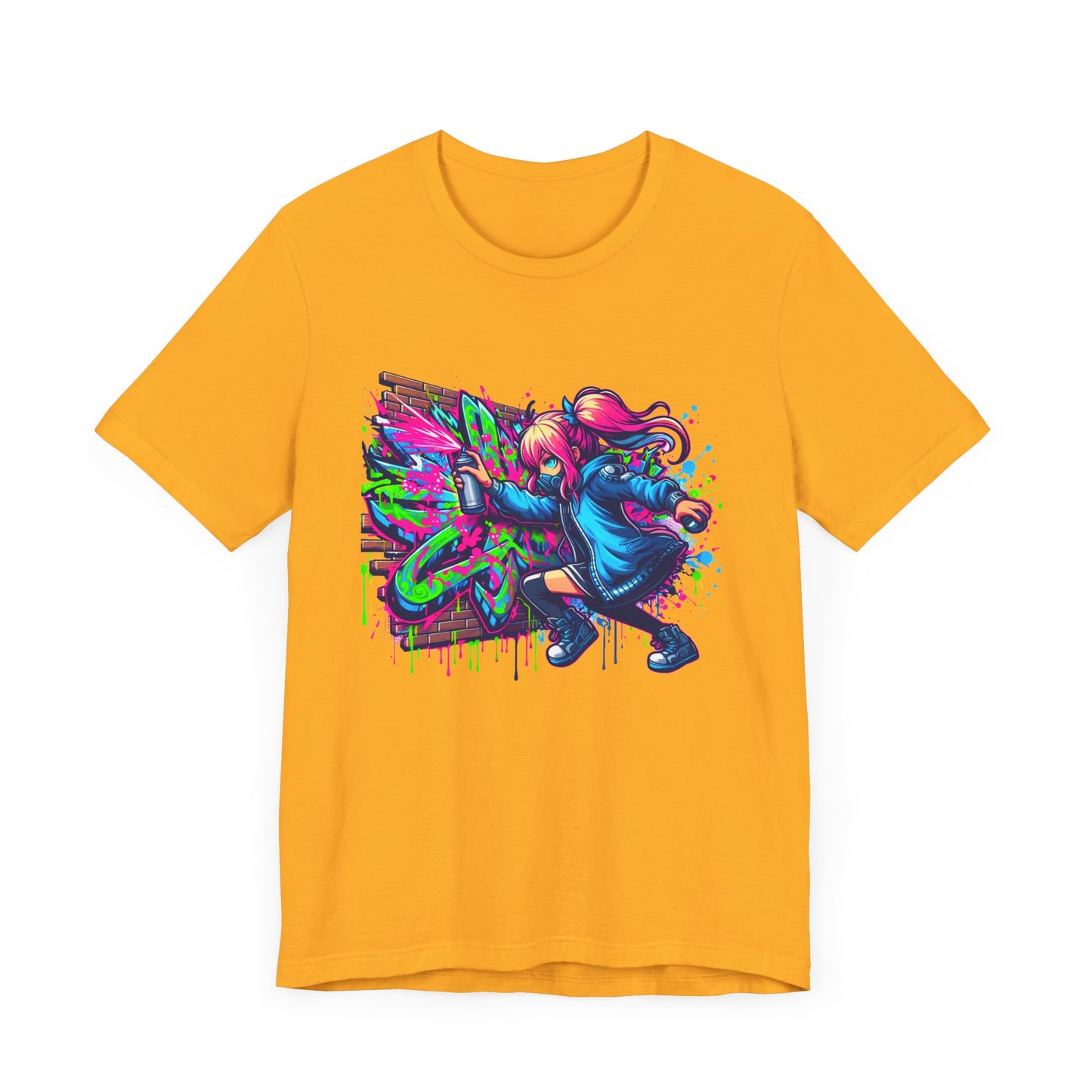 Street Art Vibes Shirt, Graffiti Artist Tee, Urban Style T Shirt, Streetwear Graphic Tee, Spray Paint Art Gift for Artists