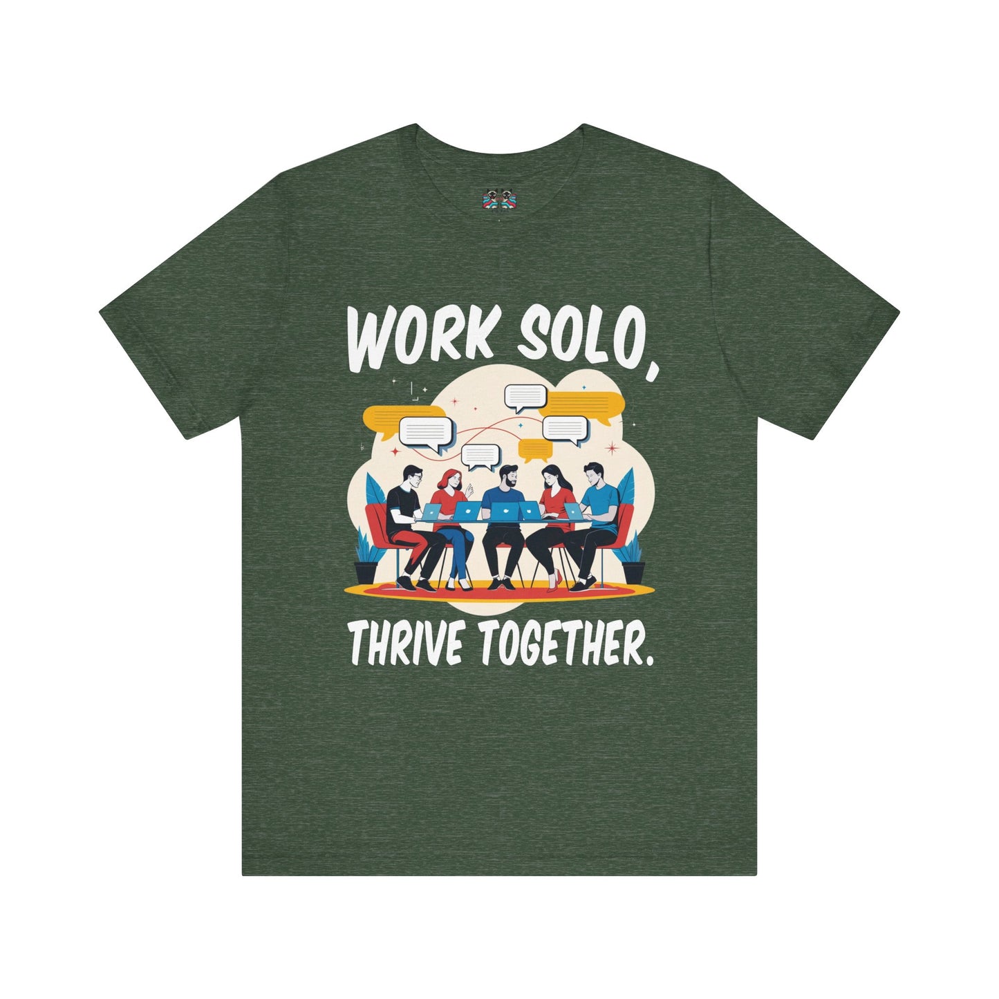 Digital Nomads Unite - Remote Work T-Shirt