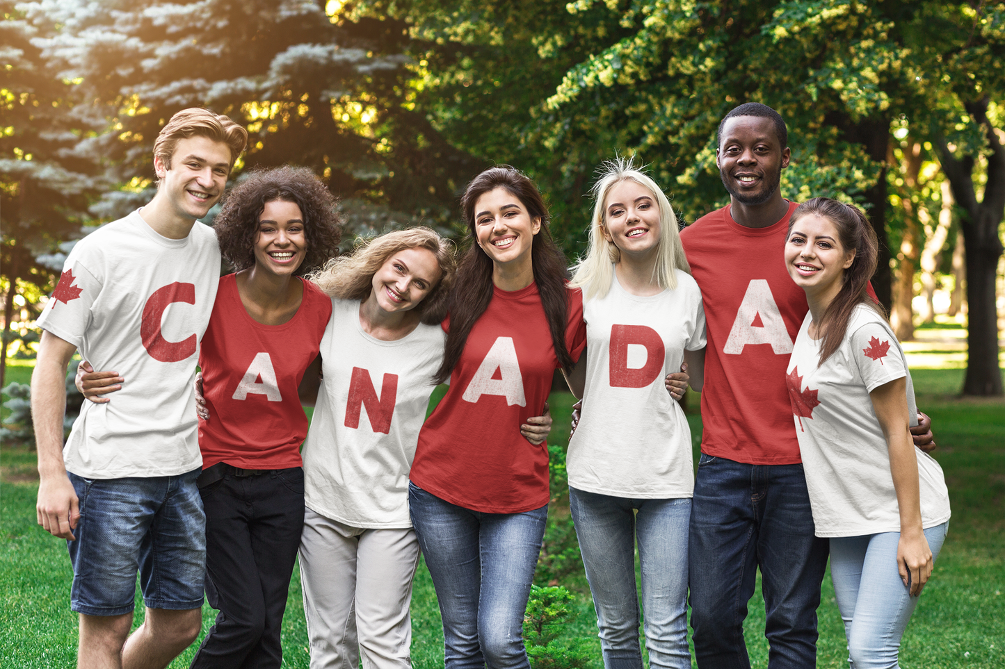 Canada Letters Group - A T-Shirt Collection