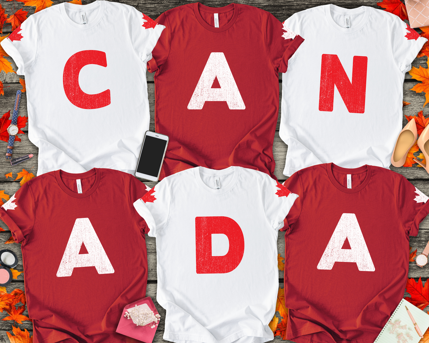 Canada Letters Group - A T-Shirt Collection