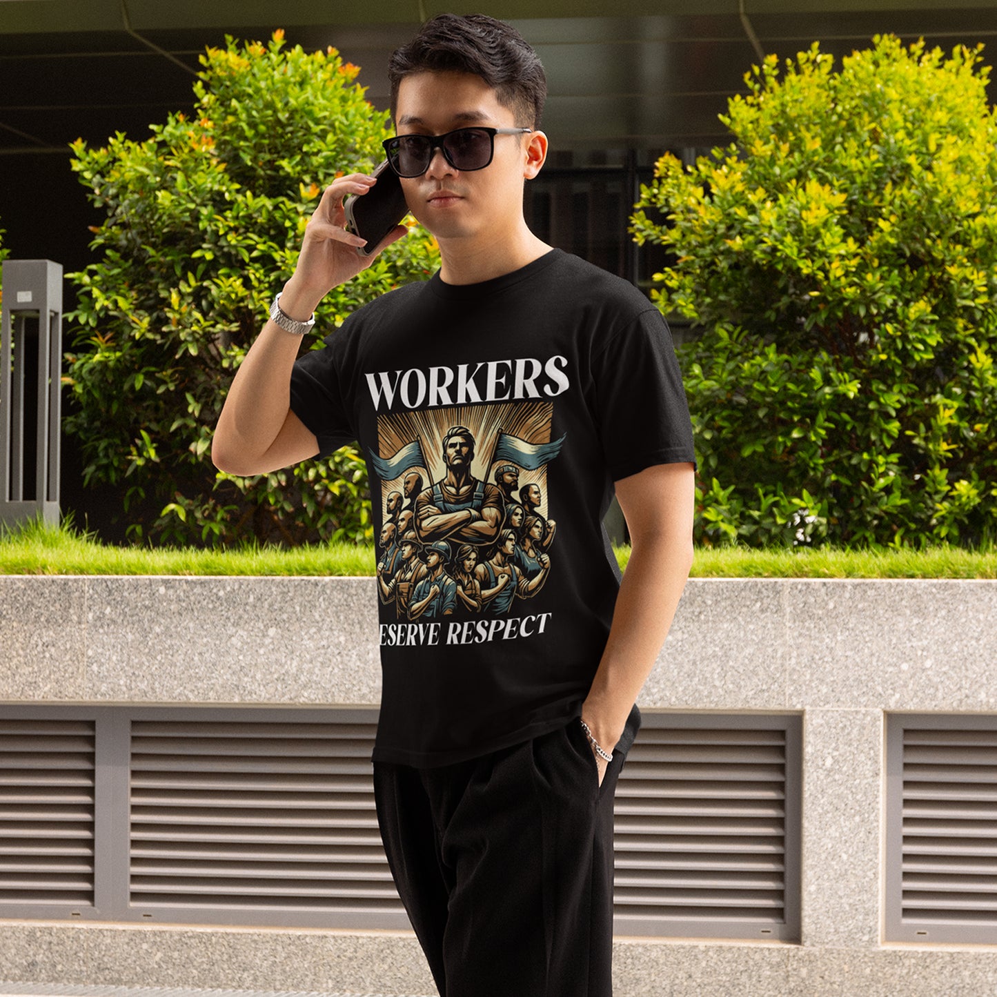 Workers Deserve Respect - Union Support T-Shirt