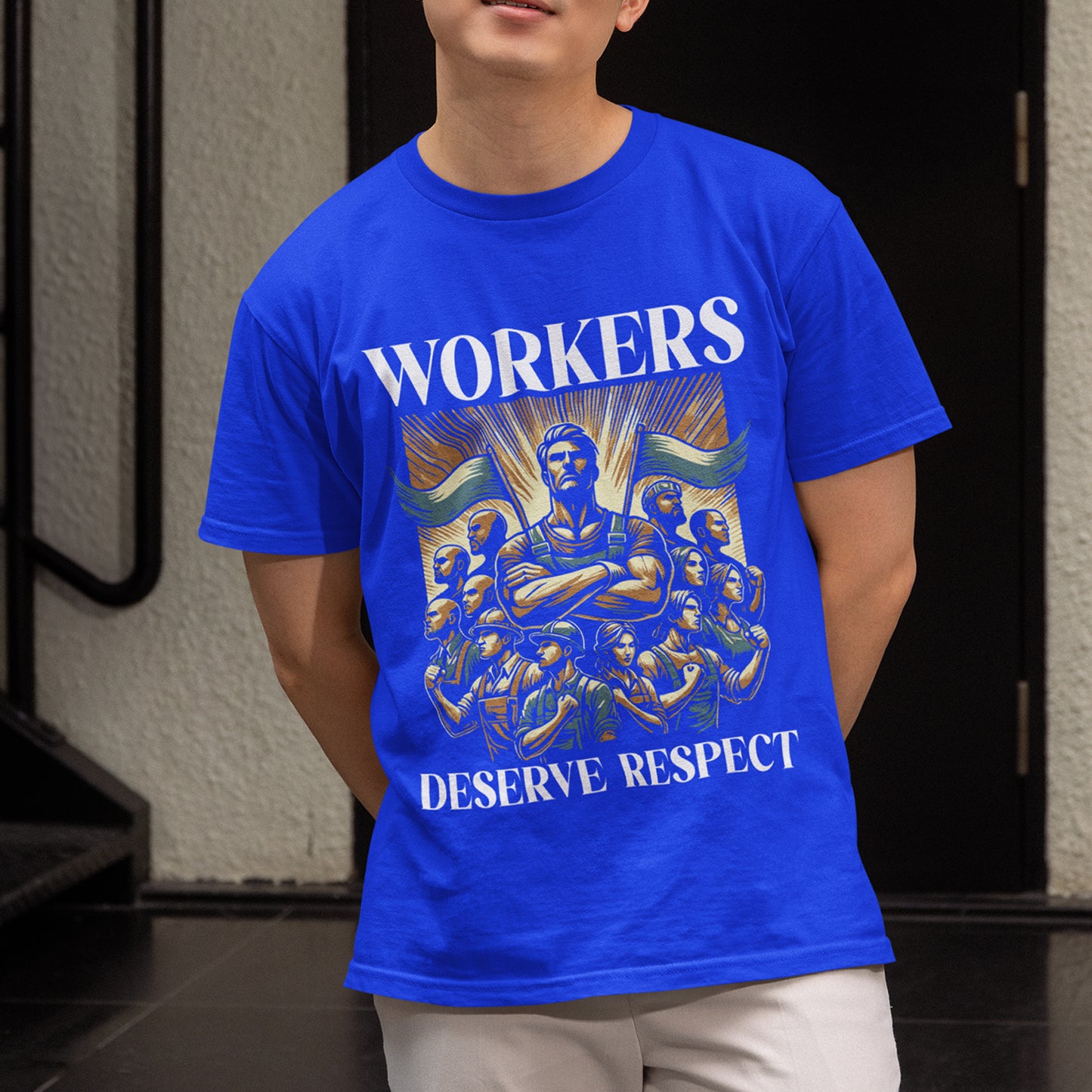 Workers Deserve Respect - Union Support T-Shirt