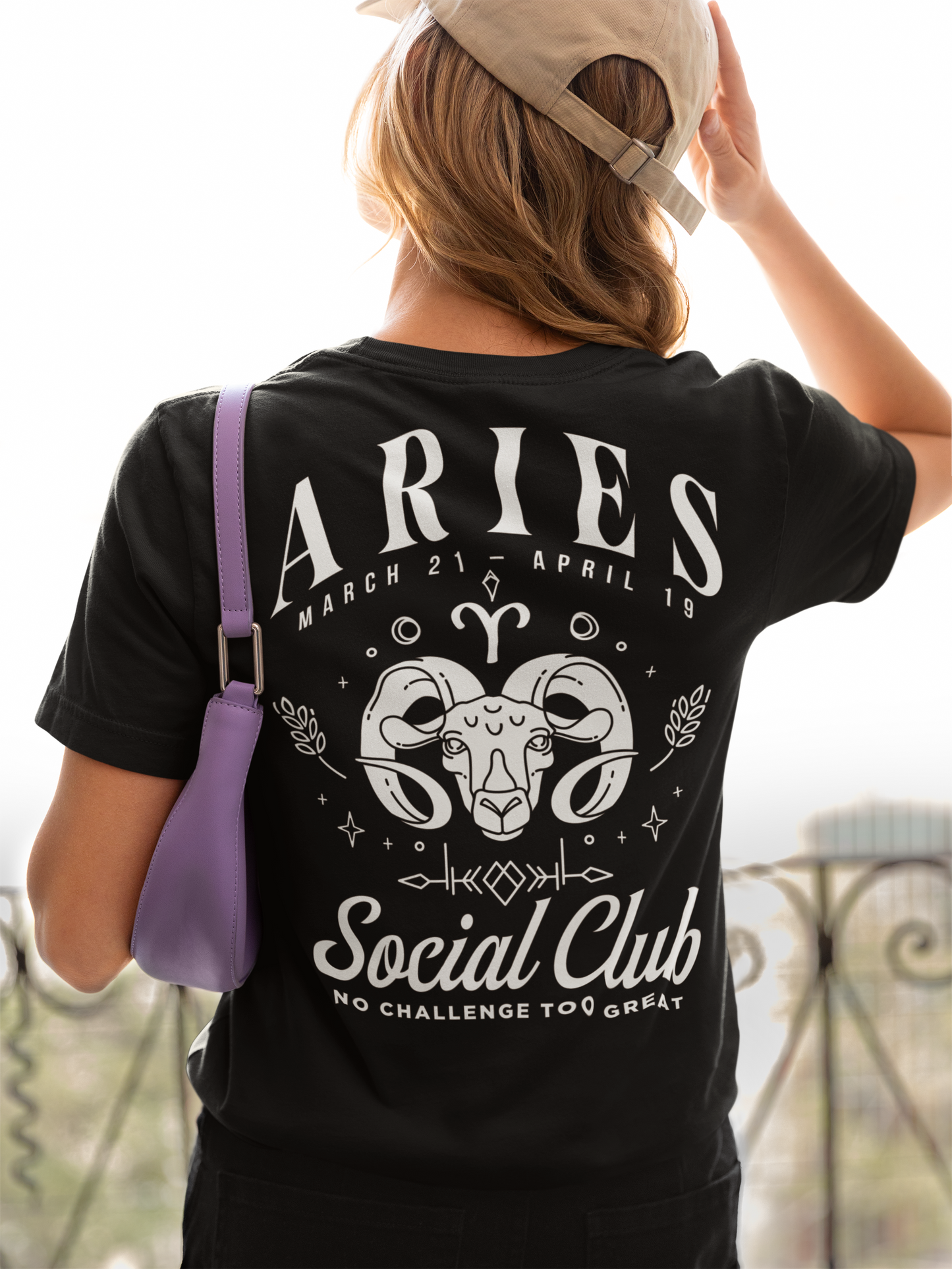 Aries Social Club T-Shirt – No Challenge Too Great